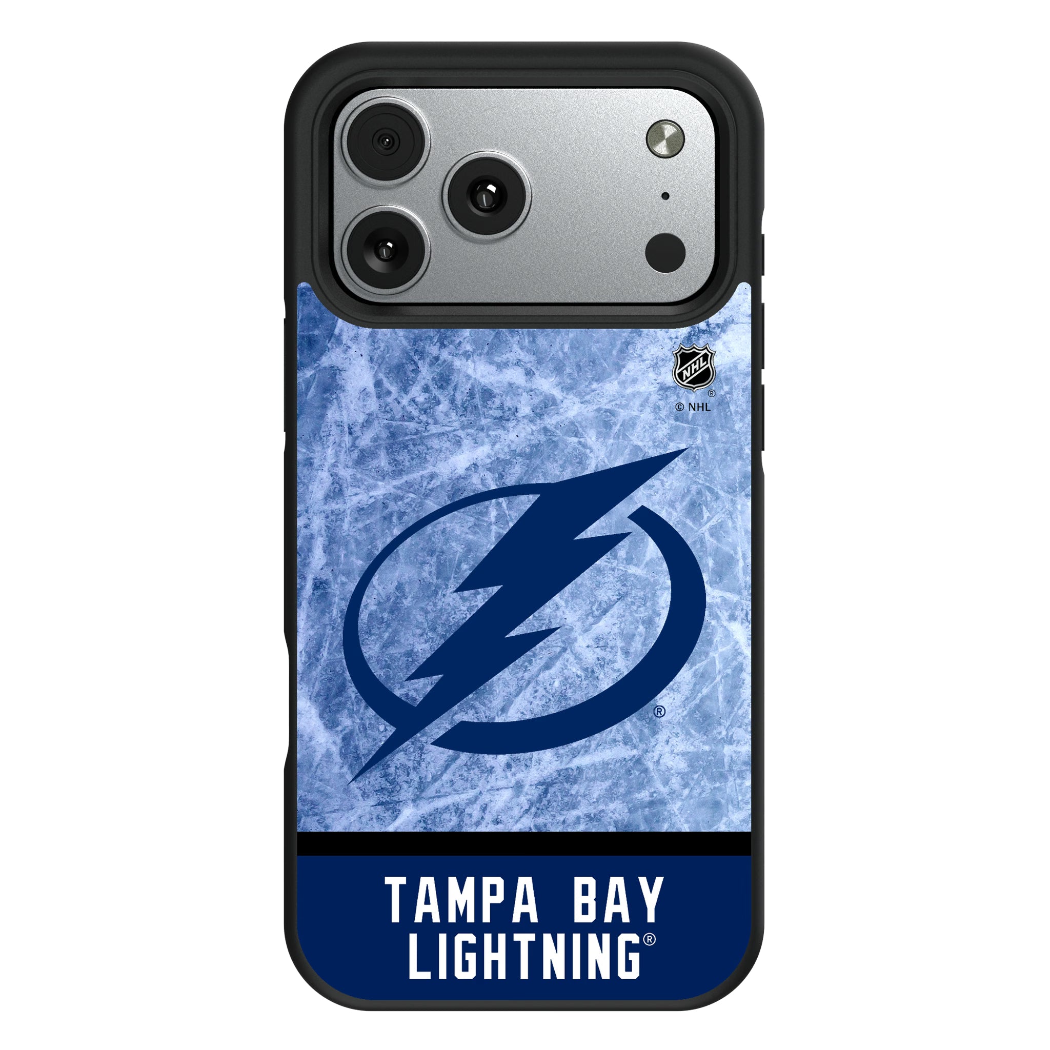 Tampa Bay Lightning Ice Wordmark iPhone Bump Phone Case for Apple iPhone#Device_iPhone 17 Pro Max