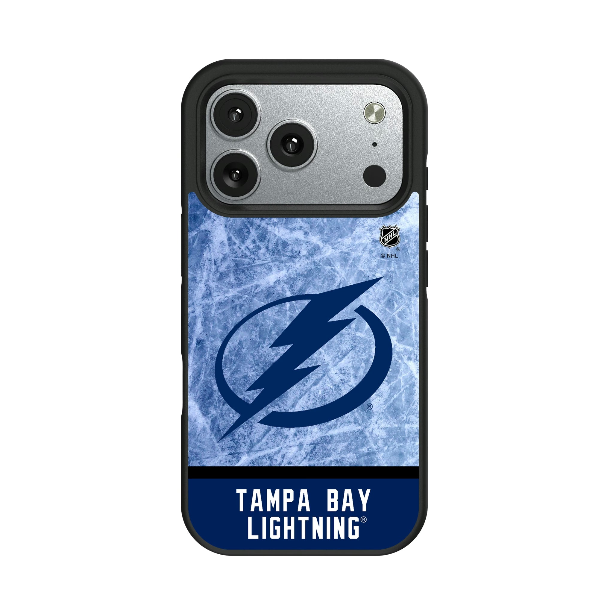 Tampa Bay Lightning Ice Wordmark iPhone Bump Phone Case for Apple iPhone#Device_iPhone 17 Pro