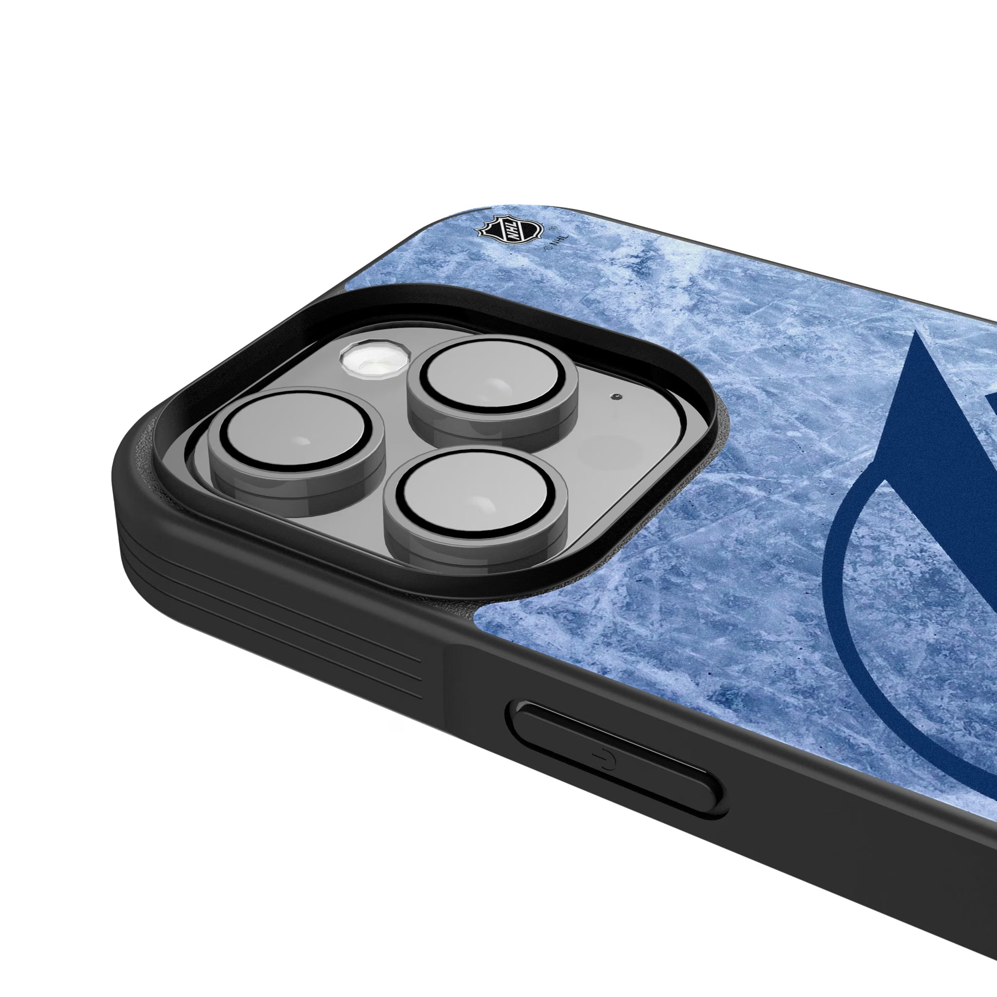 Tampa Bay Lightning Ice Wordmark iPhone Bump Phone Case for Apple iPhone - Detail