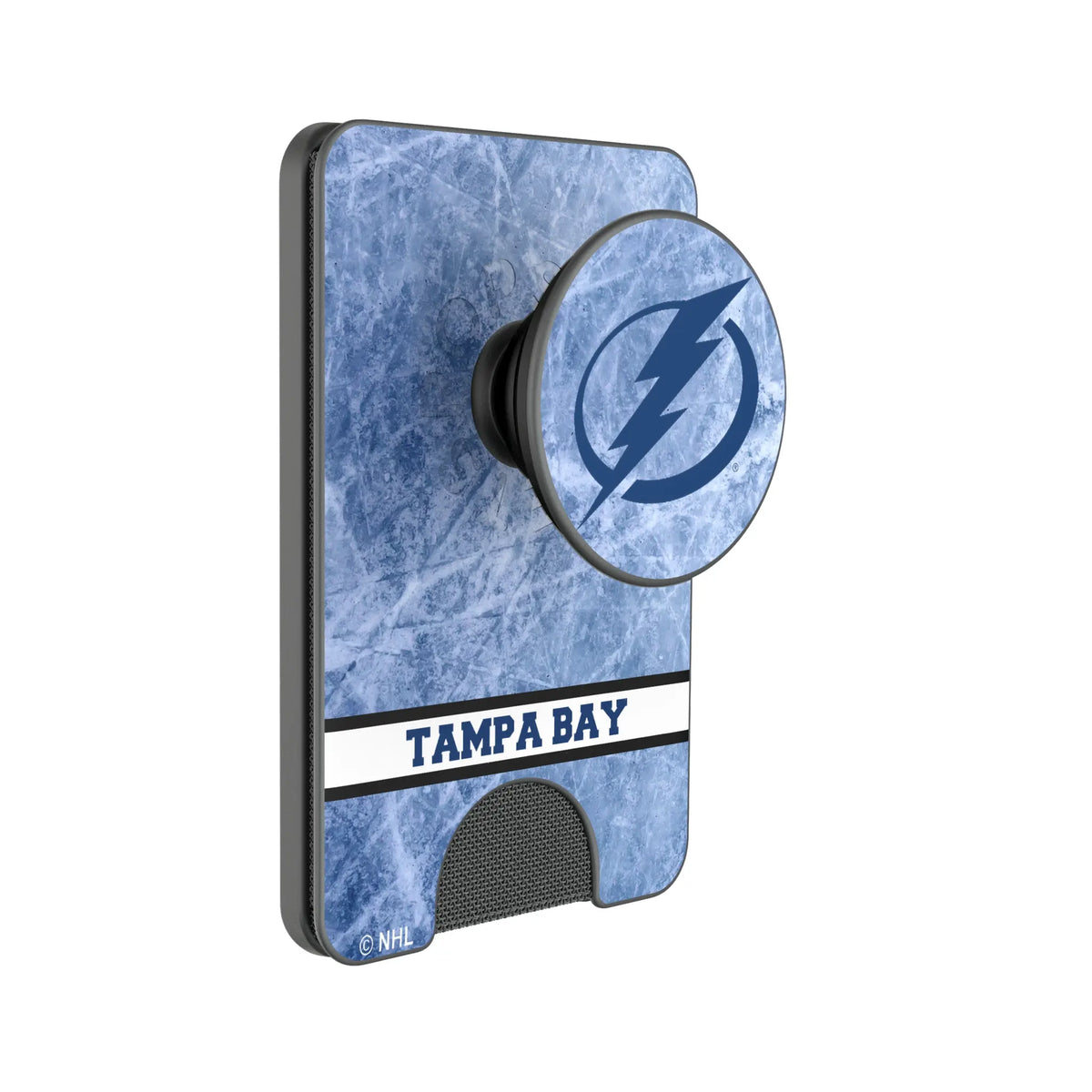 Tampa Bay Lightning Ice Wordmark Popsockets Wallet Magnetic