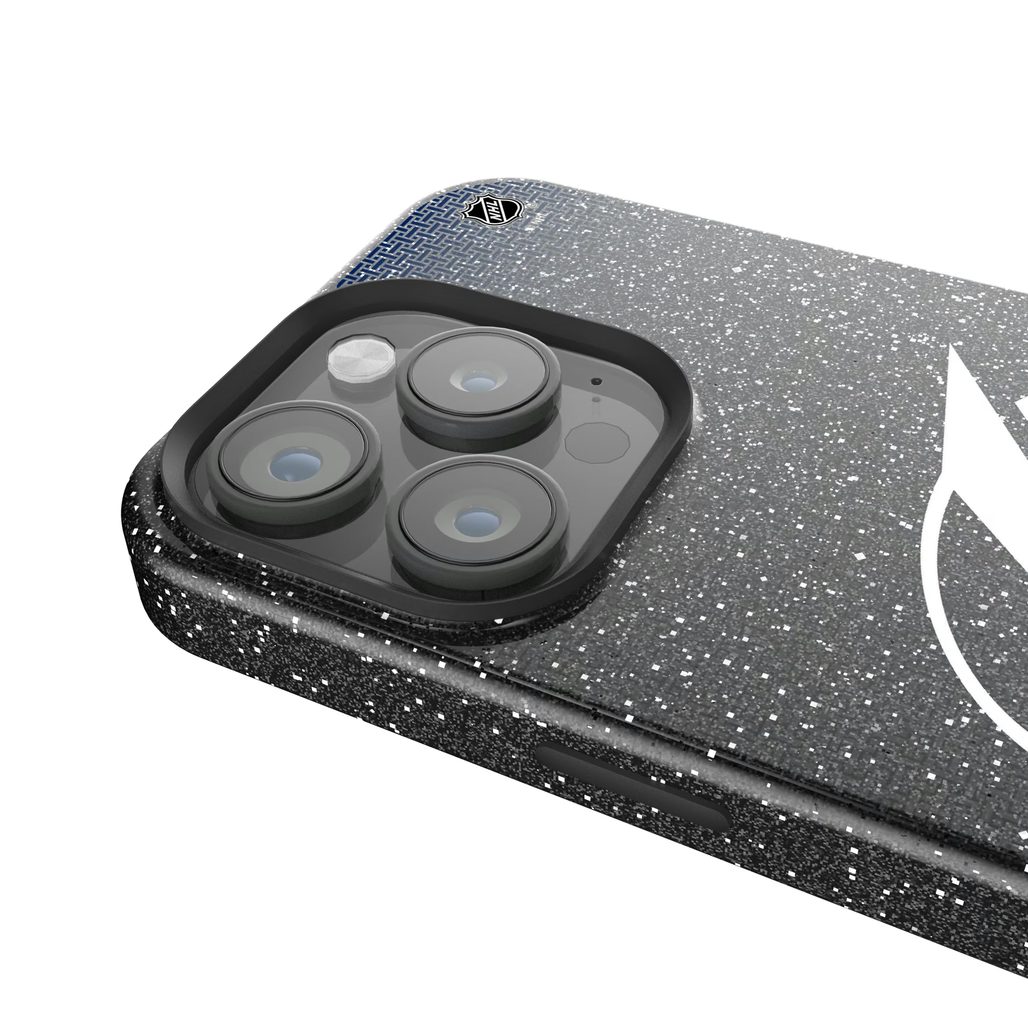 Tampa Bay Lightning Linen iPhone Bling Phone Case for Apple iPhone - Detail