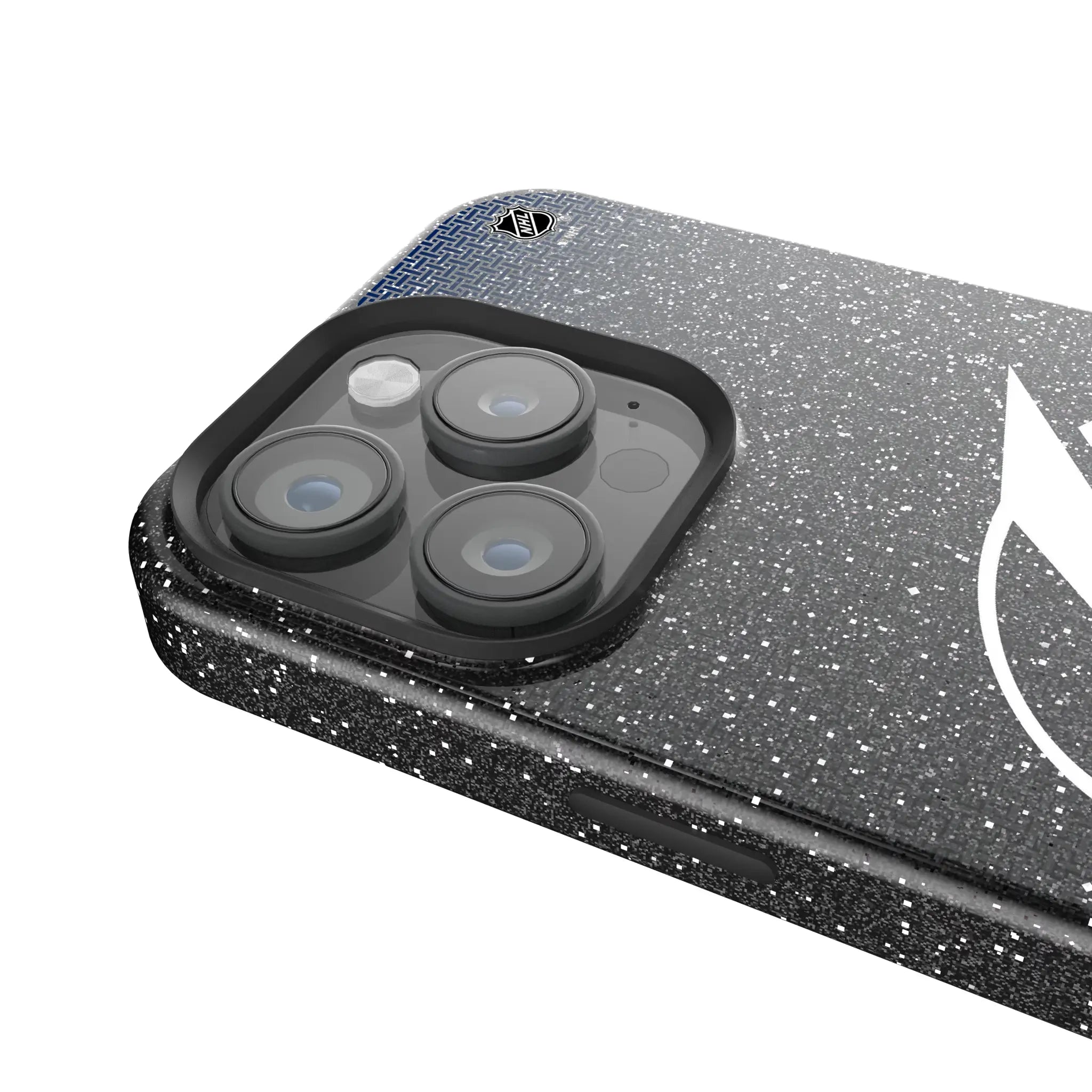 Tampa Bay Lightning Linen iPhone Bling Phone Case for Apple iPhone - Detail