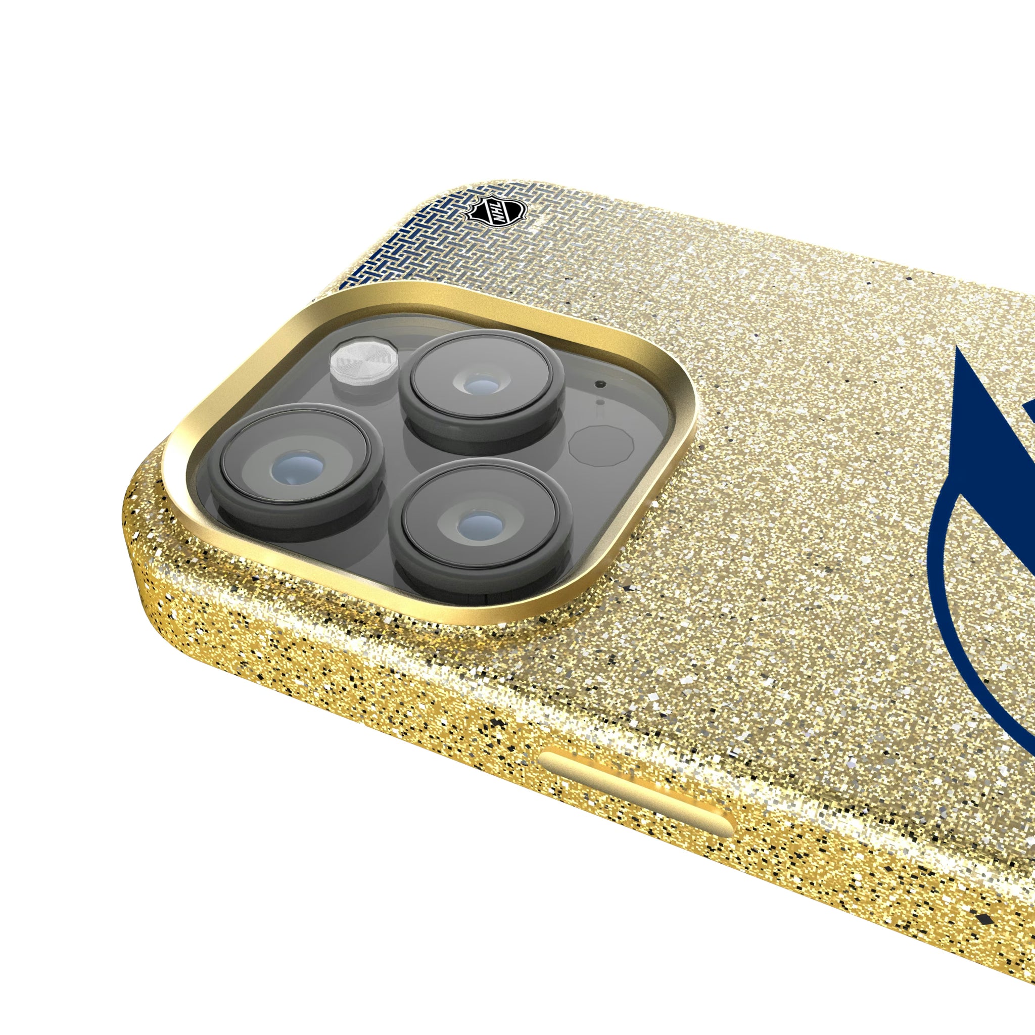 Tampa Bay Lightning Linen iPhone Bling Phone Case for Apple iPhone - Detail