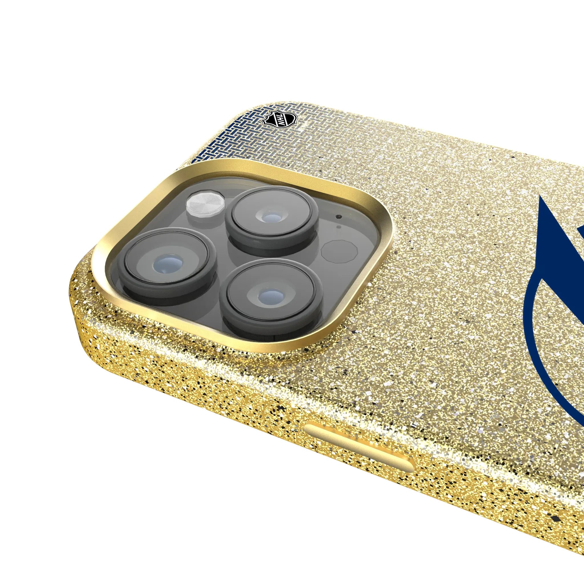 Tampa Bay Lightning Linen iPhone Bling Phone Case for Apple iPhone - Detail