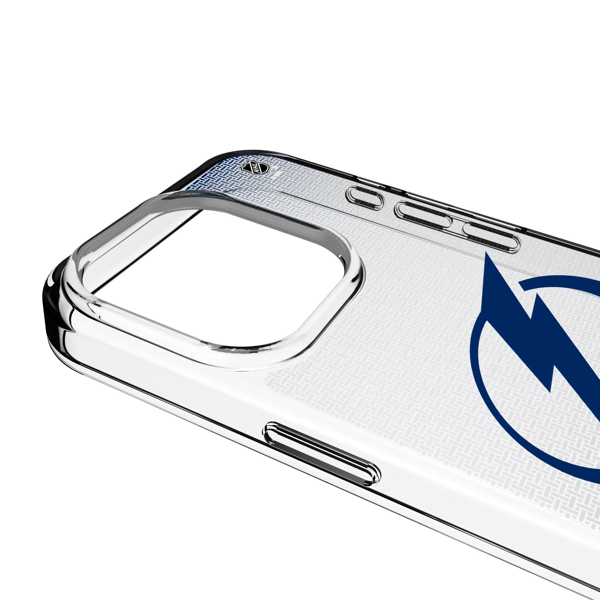 Tampa Bay Lightning Linen iPhone Clear Phone Case for Apple iPhone - Detail