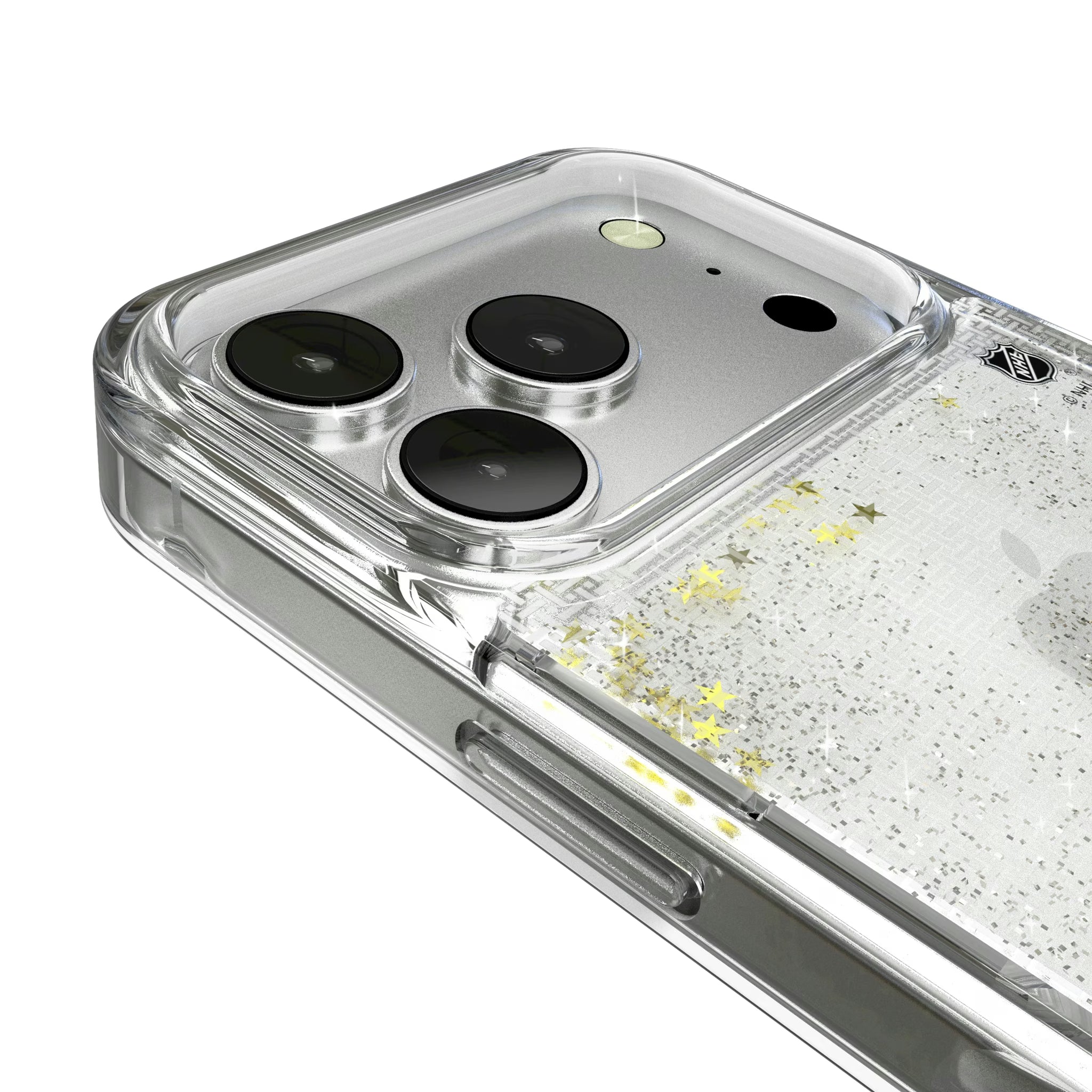 Tampa Bay Lightning Linen iPhone Glitter Phone Case for Apple iPhone - Detail
