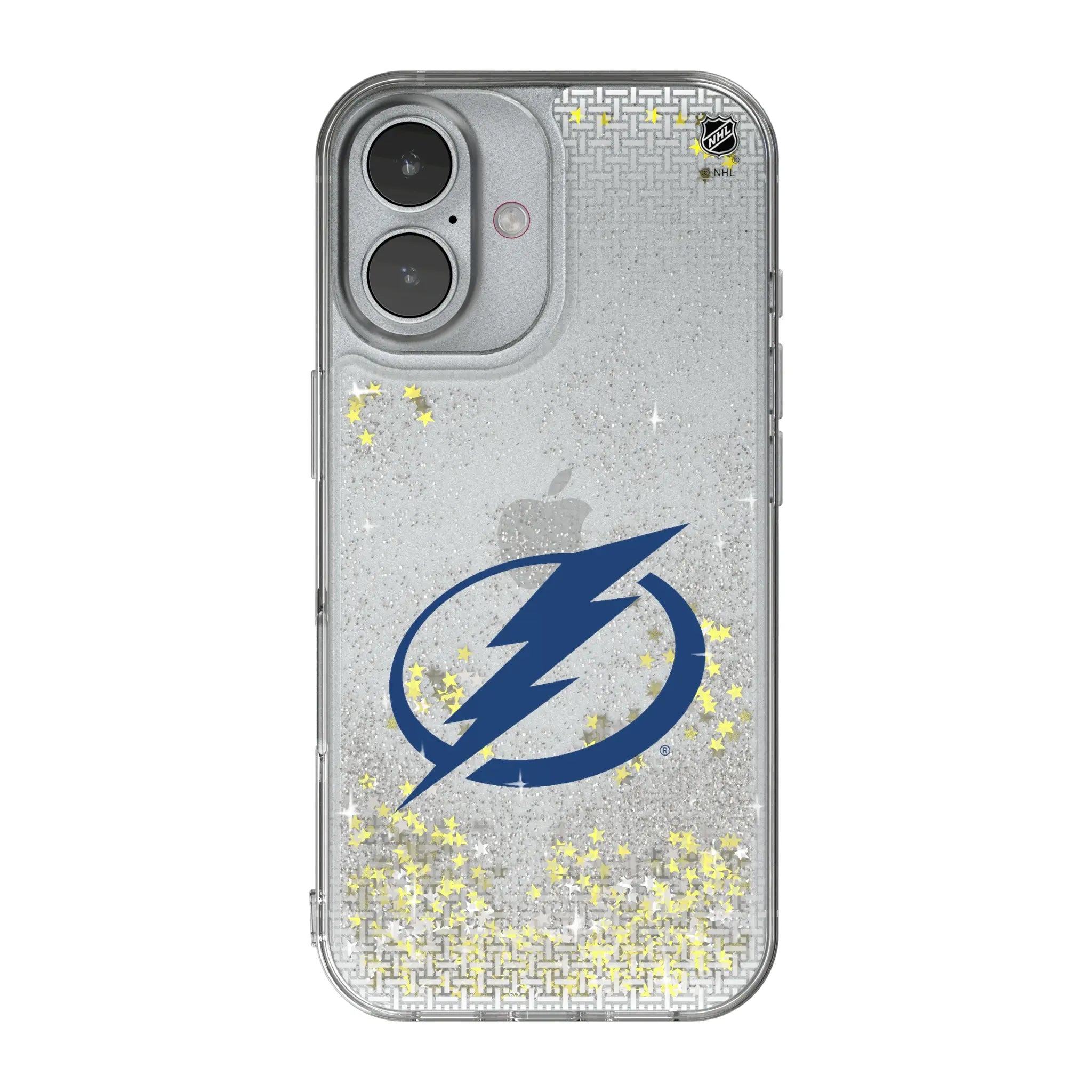 Tampa Bay Lightning Linen iPhone Glitter Phone Case for Apple iPhone