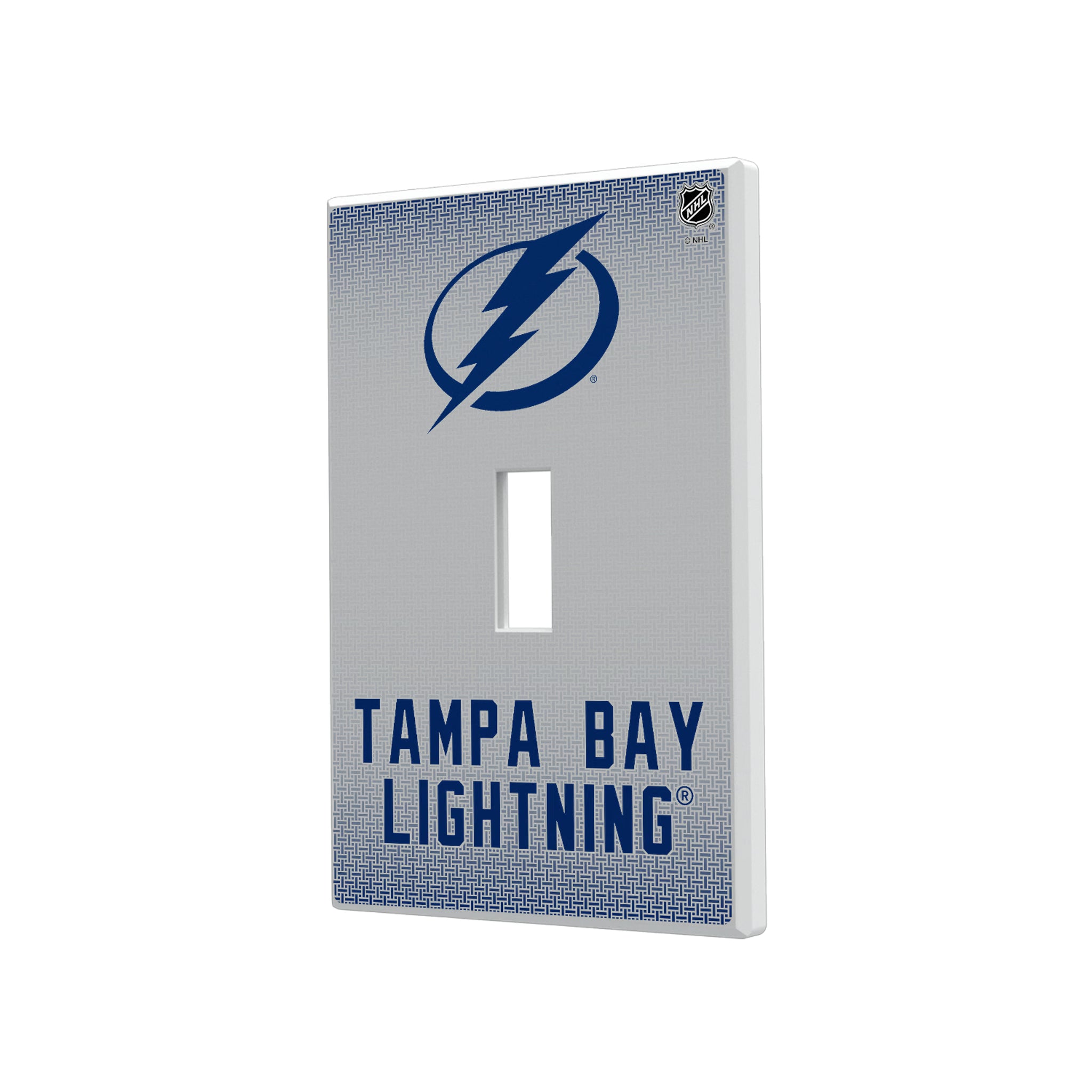 Tampa Bay Lightning Linen Hidden-Screw Light Switch Plate#Style_Single Toggle