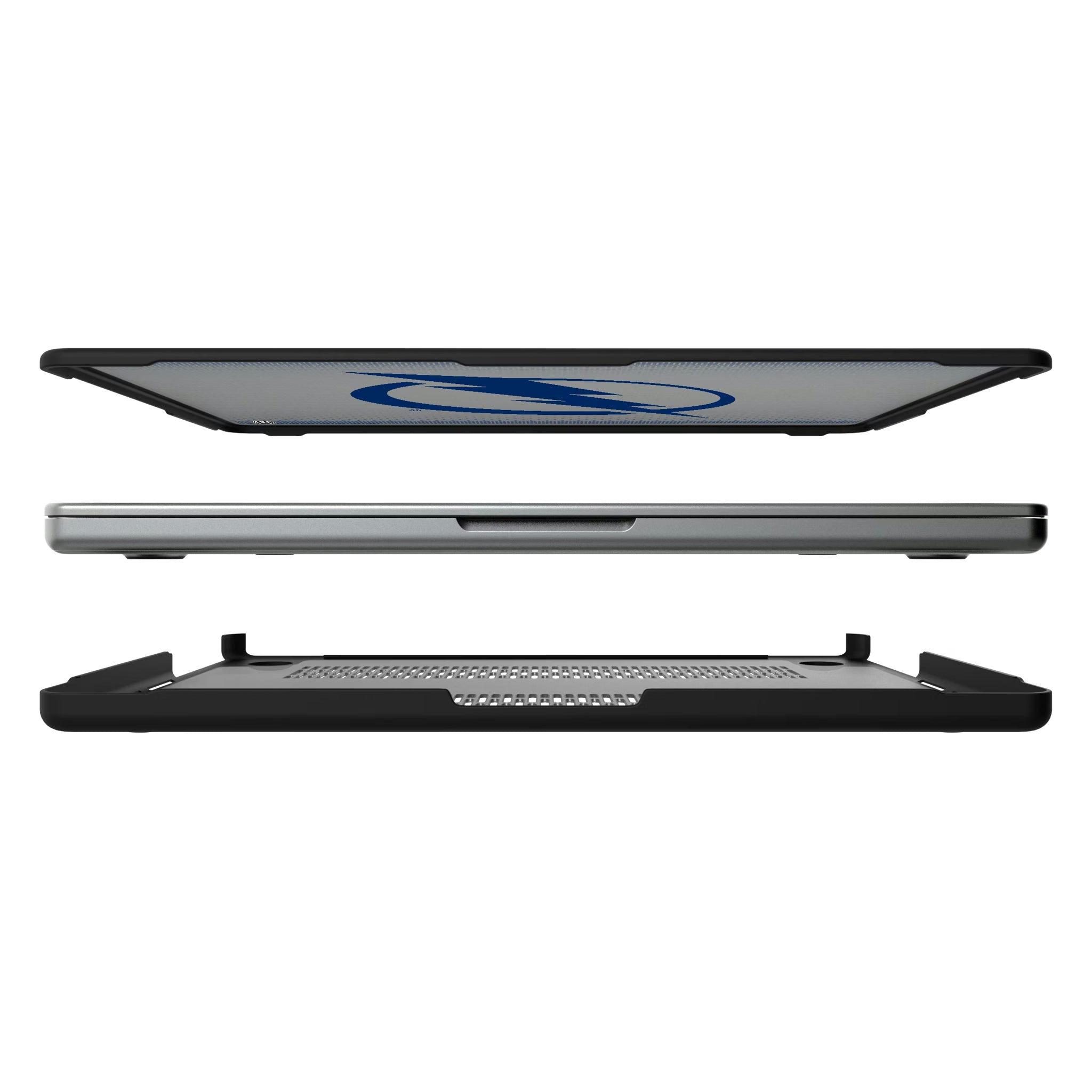 Tampa Bay Lightning Linen MacBook Laptop Case for Apple MacBook#Device_MacBook Pro (14-inch, 2021) / MacBook Pro (14-inch, 2023) / MacBook Pro (14-inch, 2024)