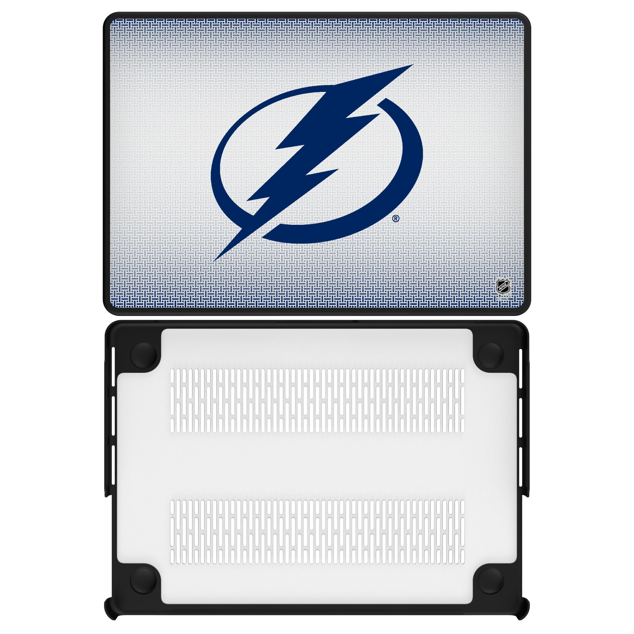 Tampa Bay Lightning Linen MacBook Laptop Case for Apple MacBook#Device_MacBook Pro (14-inch, 2021) / MacBook Pro (14-inch, 2023) / MacBook Pro (14-inch, 2024)