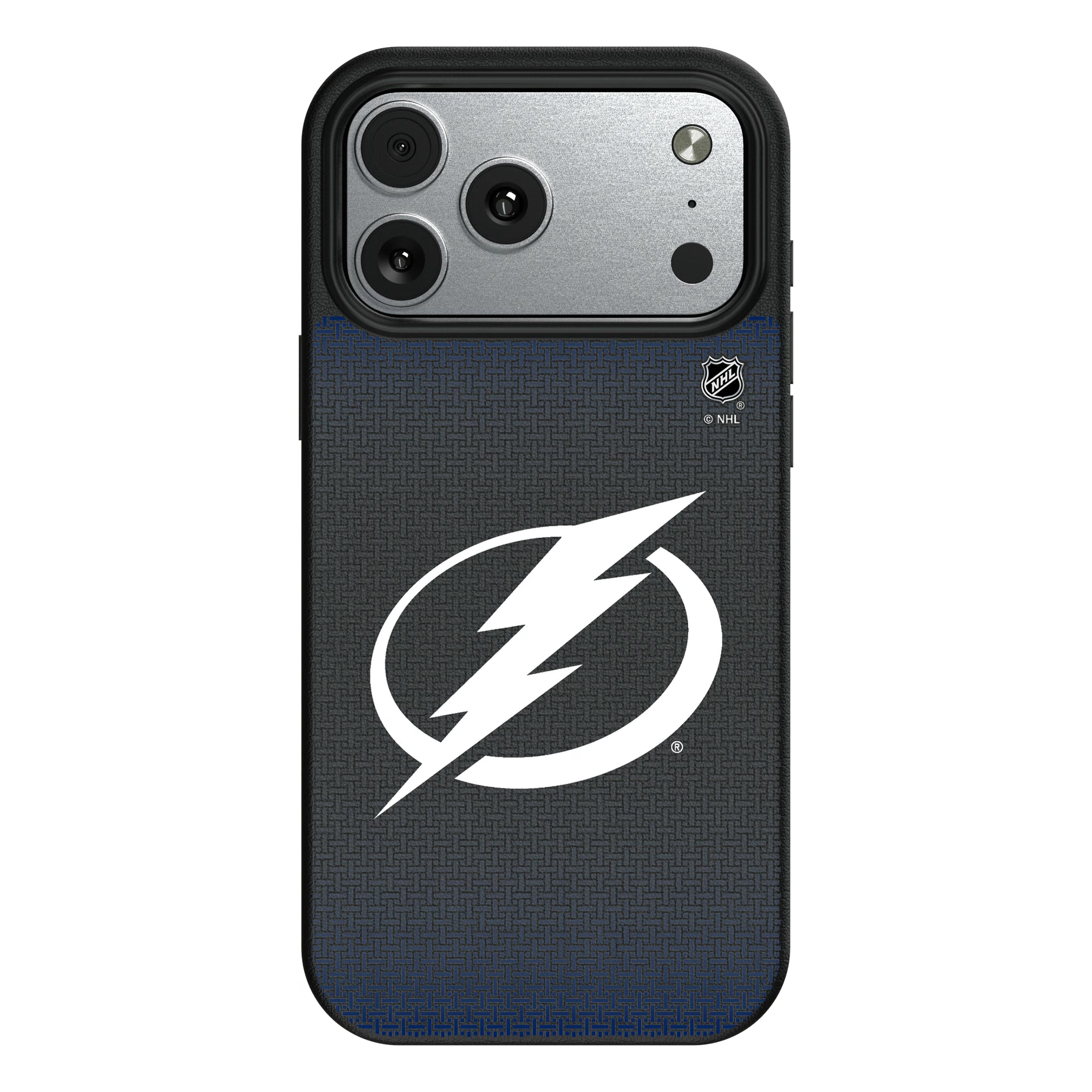 Tampa Bay Lightning Linen iPhone MagSafe Compatible Phone Case for Apple iPhone#Device_iPhone 17 Pro Max