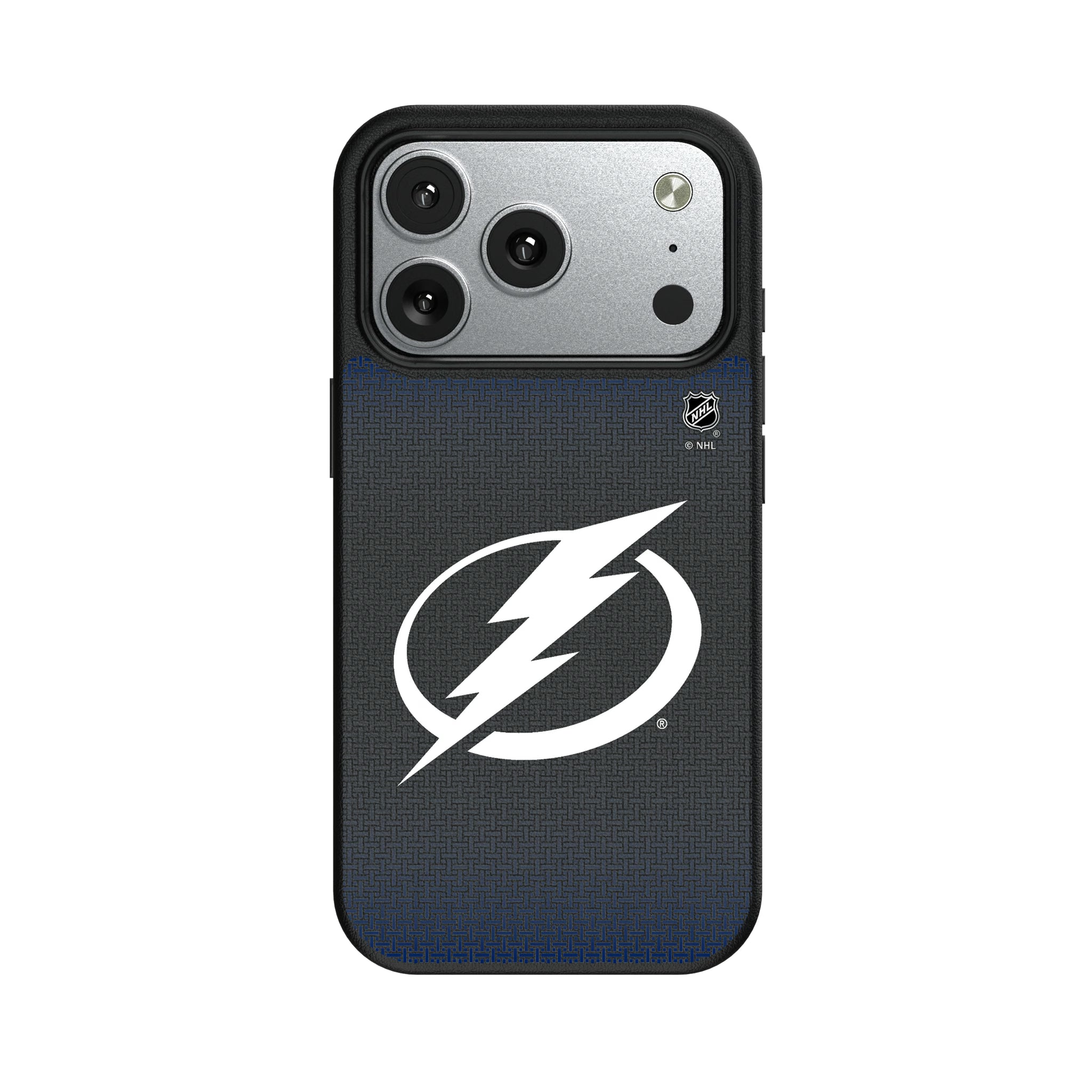 Tampa Bay Lightning Linen iPhone MagSafe Compatible Phone Case for Apple iPhone#Device_iPhone 17 Pro