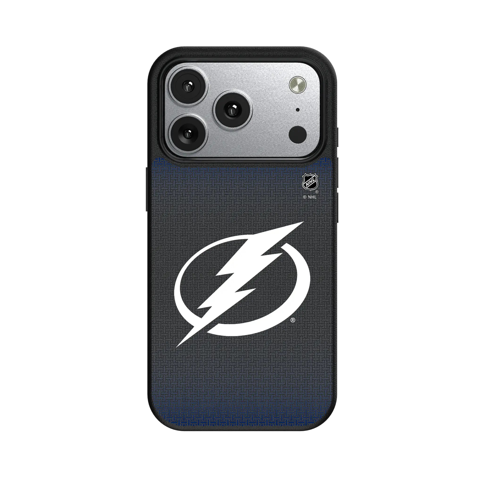 Tampa Bay Lightning Linen iPhone MagSafe Compatible Phone Case for Apple iPhone#Device_iPhone 17 Pro