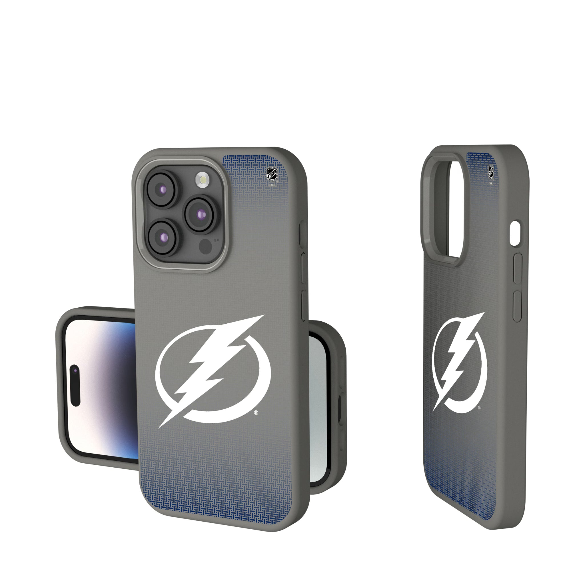 Tampa Bay Lightning Linen iPhone Soft Touch Phone Case for Apple iPhone