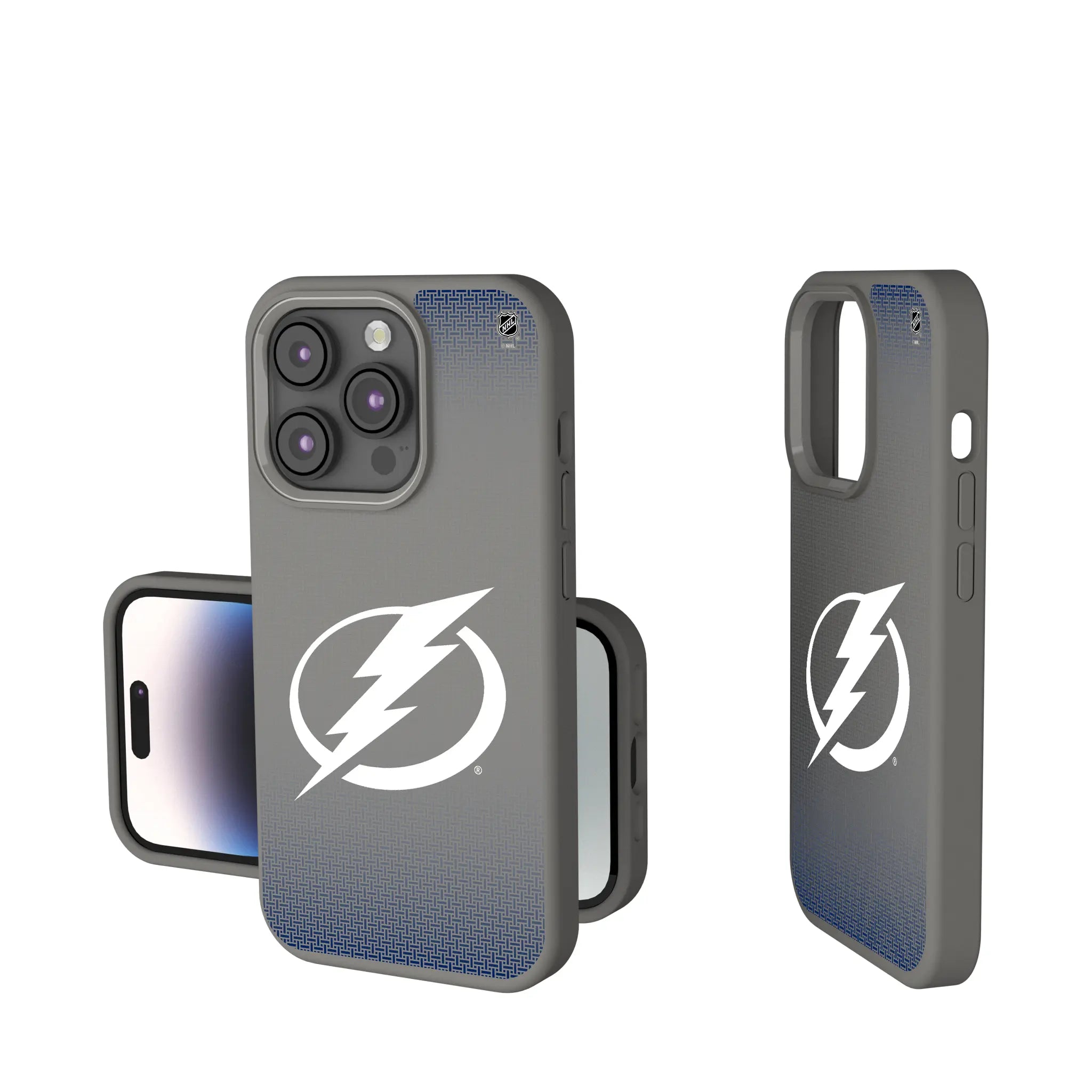 Tampa Bay Lightning Linen iPhone Soft Touch Phone Case for Apple iPhone