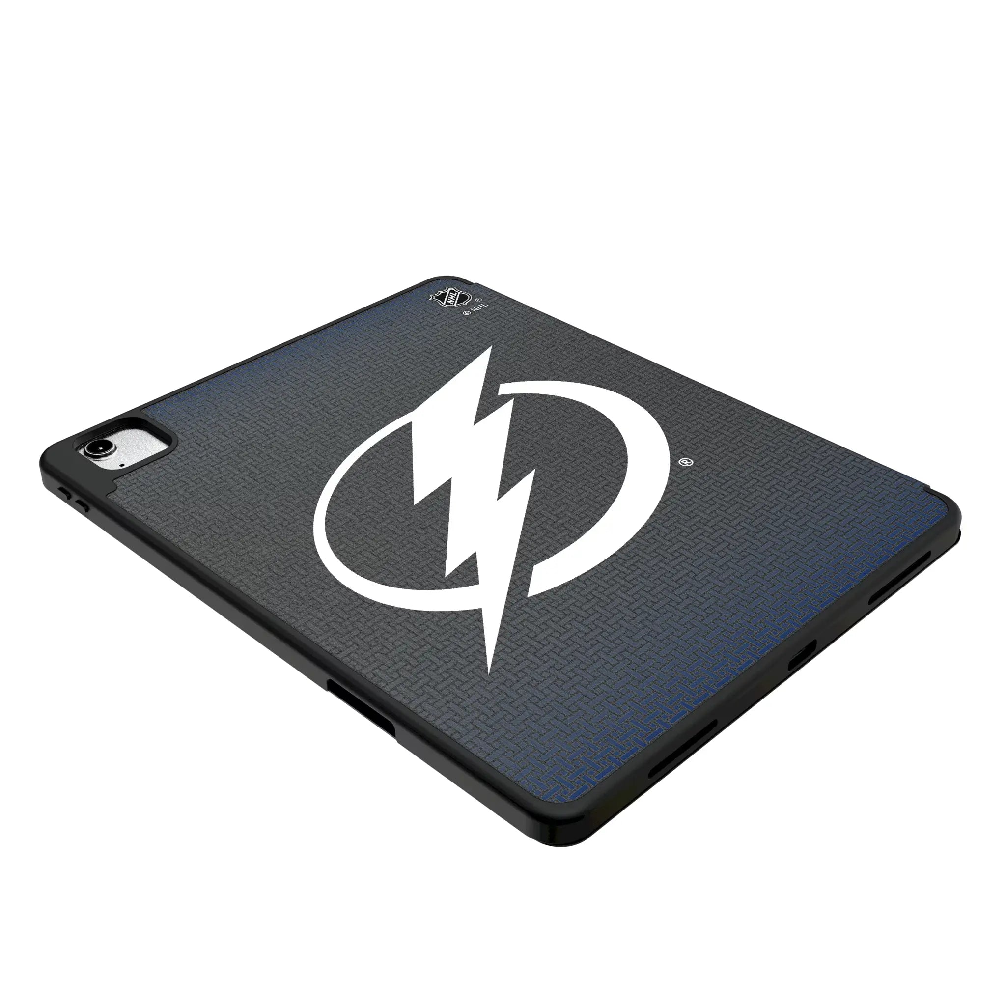 Tampa Bay Lightning Linen iPad Tablet Case for Apple iPad - Isometric View