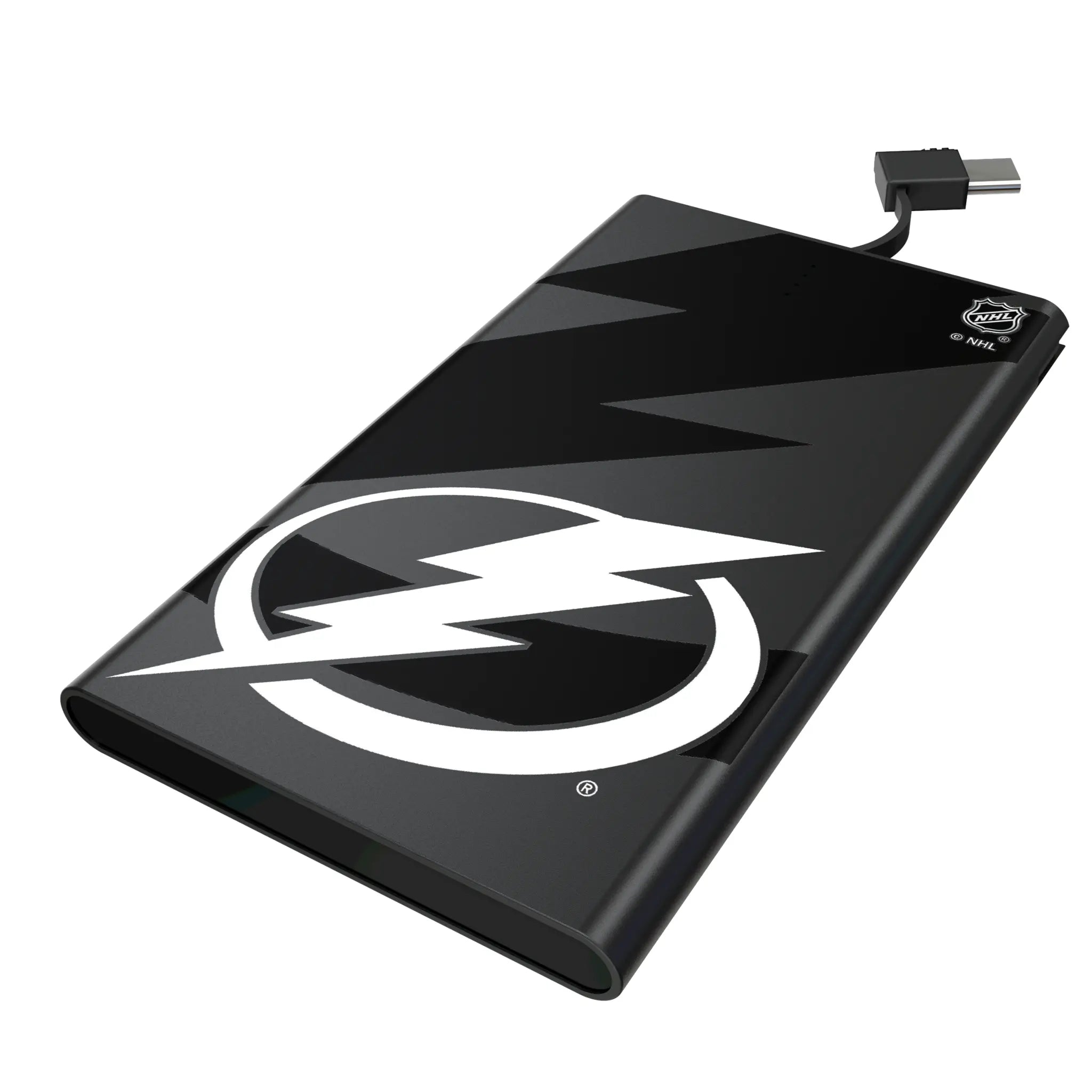 Tampa Bay Lightning Monocolor Tilt 5000mAh Flat Power Bank