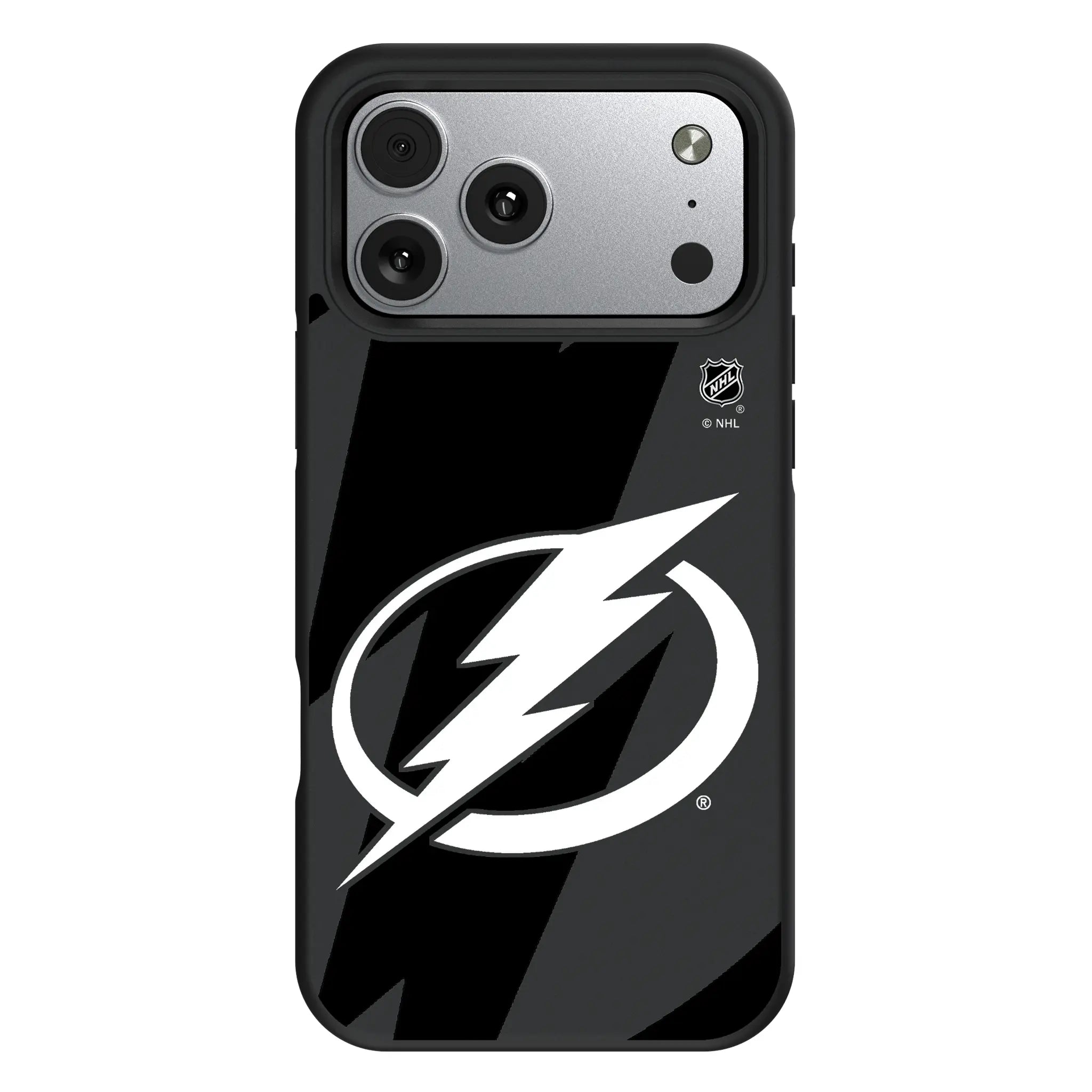 Tampa Bay Lightning Monocolor Tilt iPhone Bump Phone Case for Apple iPhone#Device_iPhone 17 Pro Max