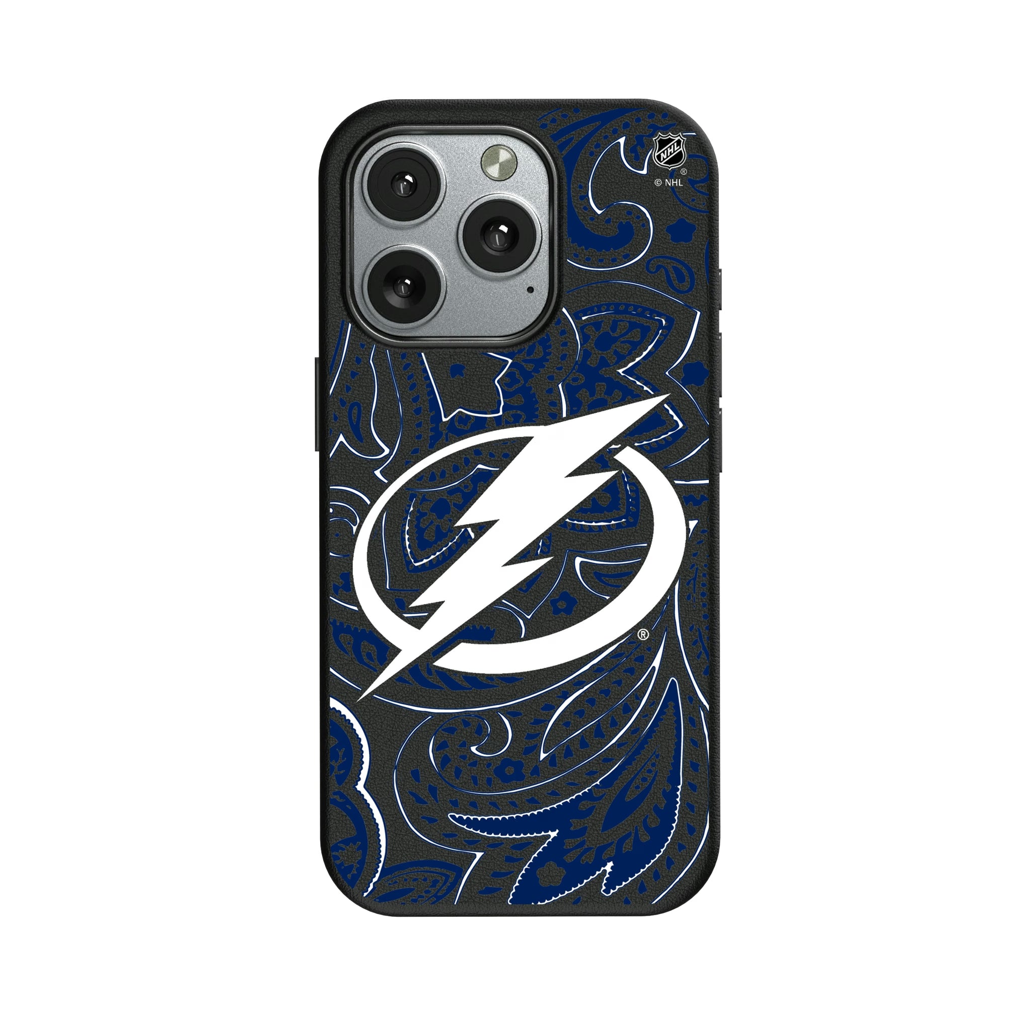 Tampa Bay Lightning Paisley iPhone MagSafe Compatible Phone Case for Apple iPhone