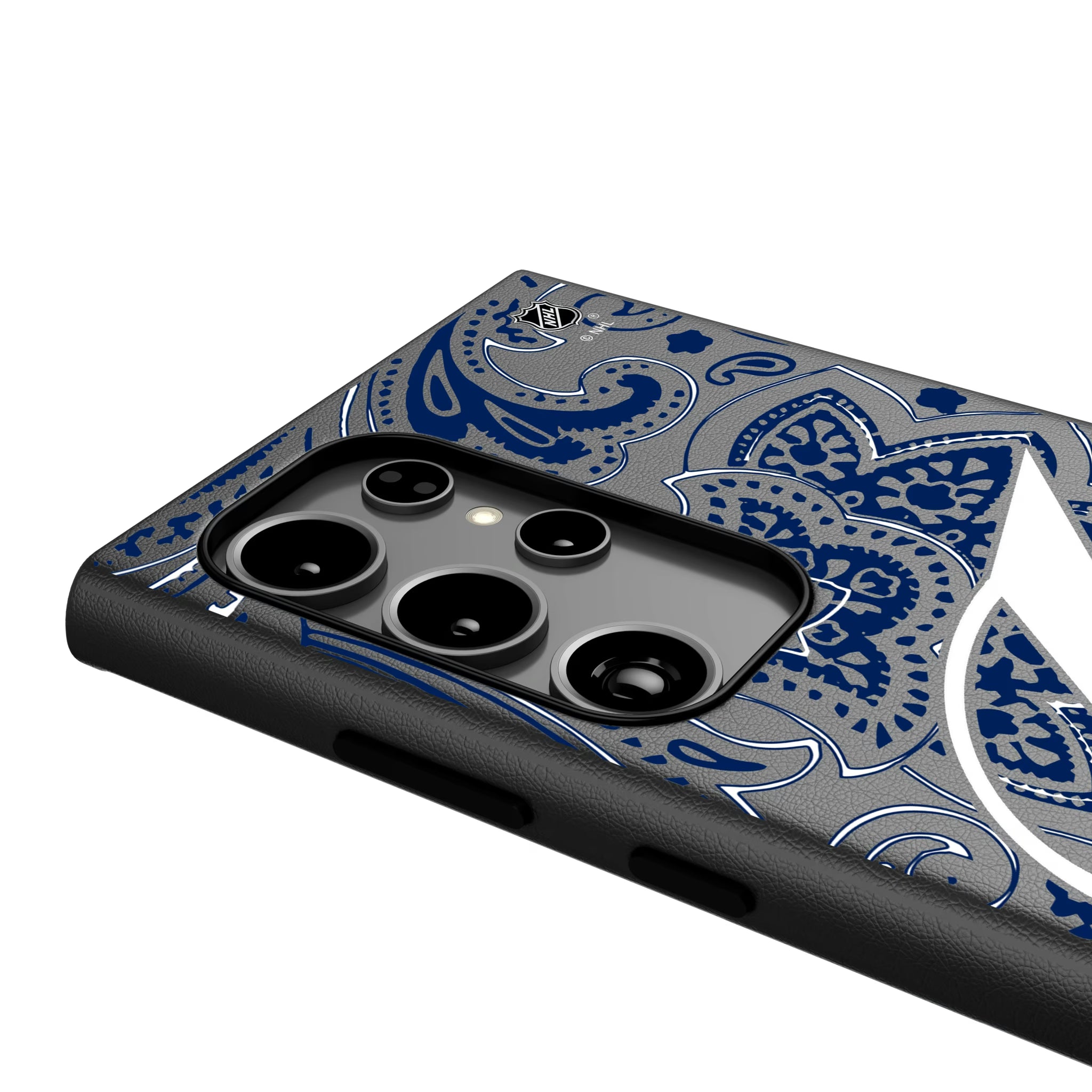 Tampa Bay Lightning Paisley Galaxy MagSafe Compatible Phone Case for Samsung Galaxy - Detail