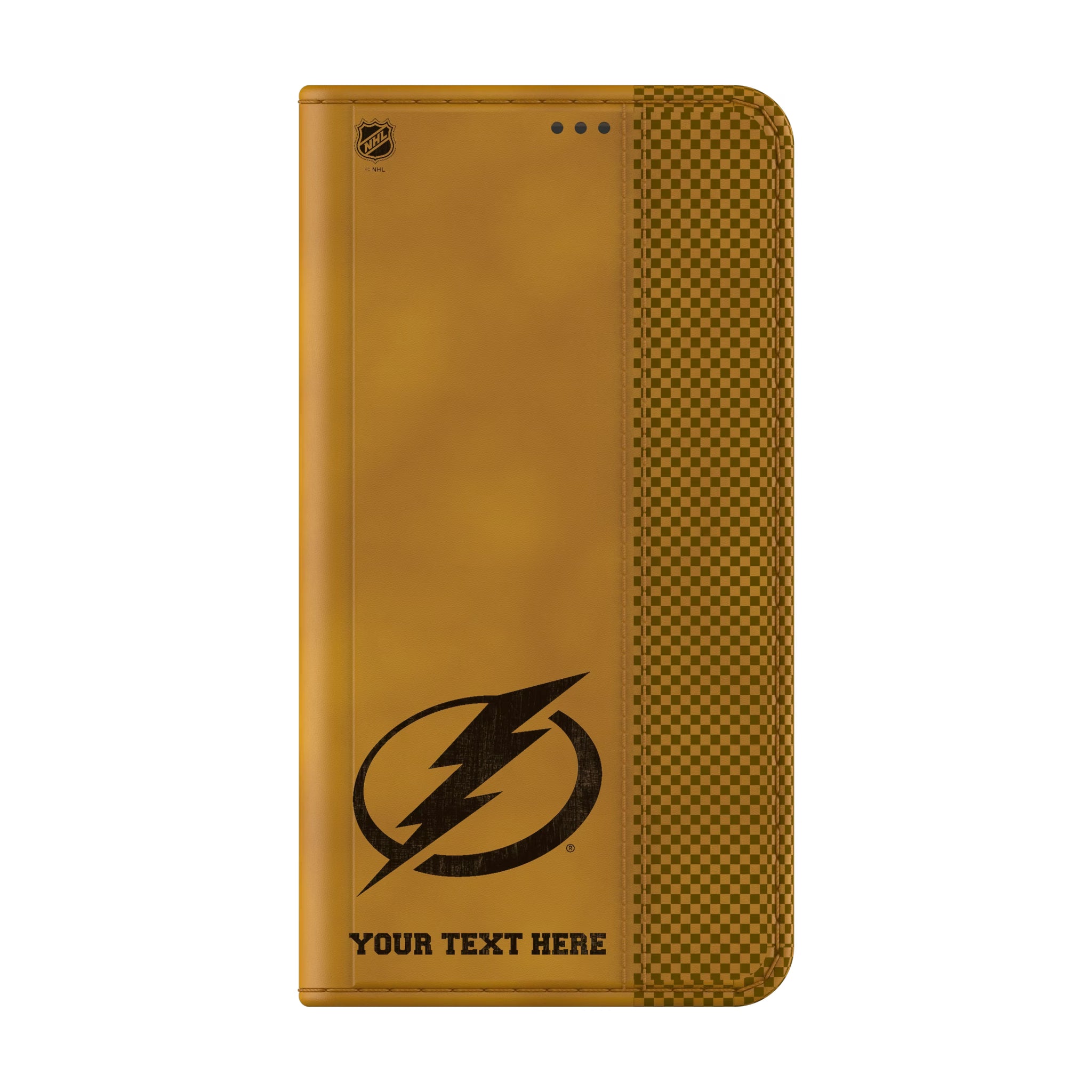 Tampa Bay Lightning Personalized Burn Galaxy Folio Phone Case for Samsung Galaxy