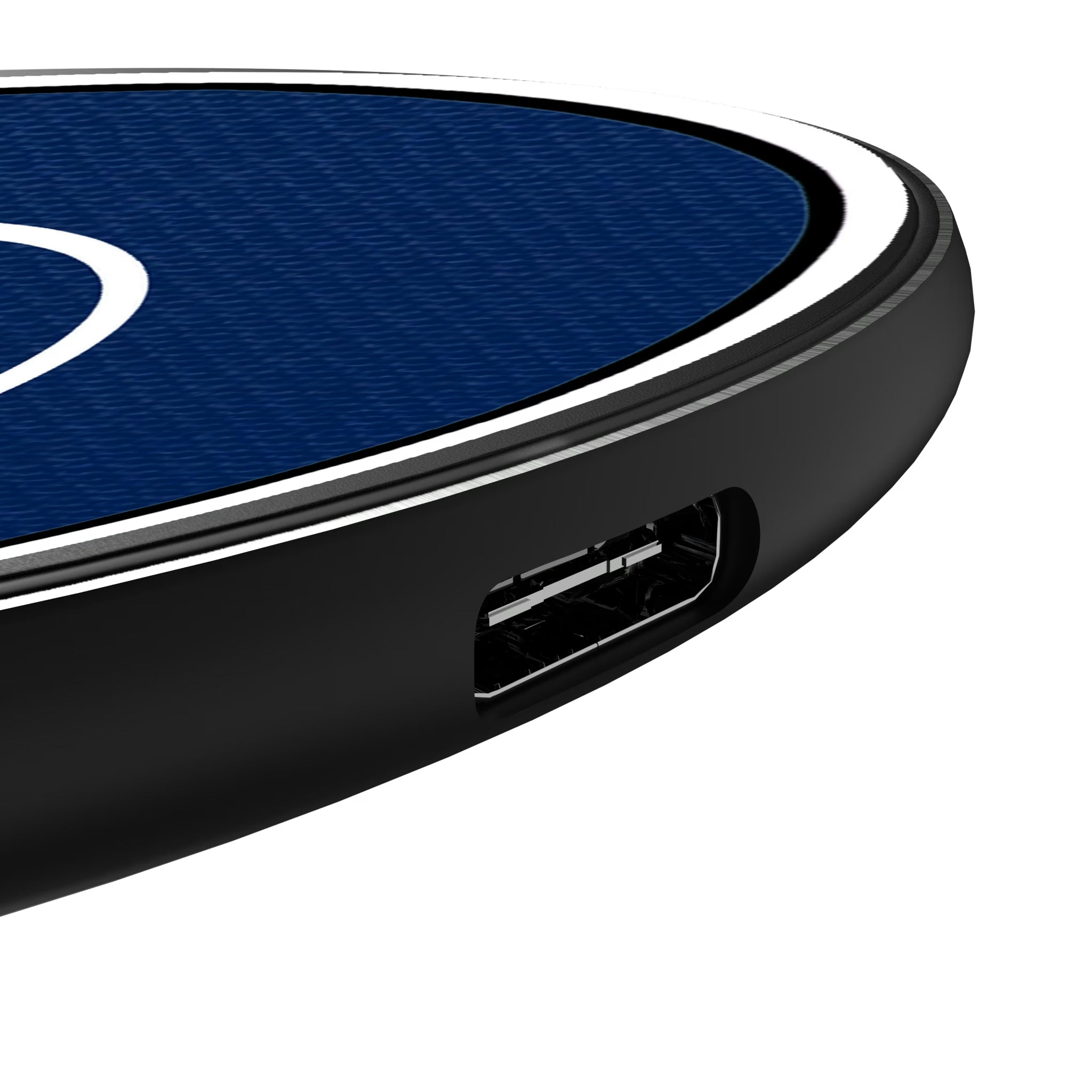Tampa Bay Lightning Personalized Endzone Solid 15-Watt Wireless Charger - Detail