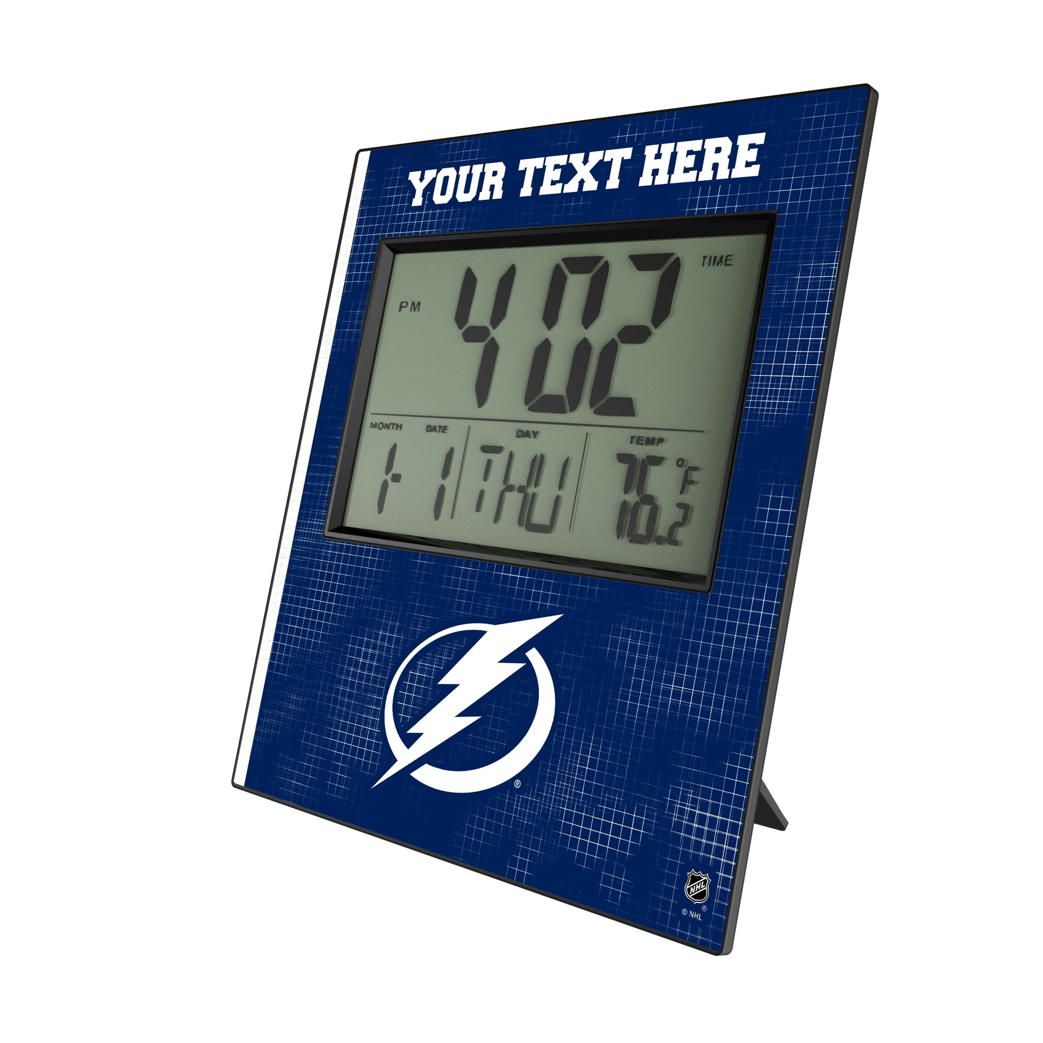 Tampa Bay Lightning Personalized Hatch Wall Clock