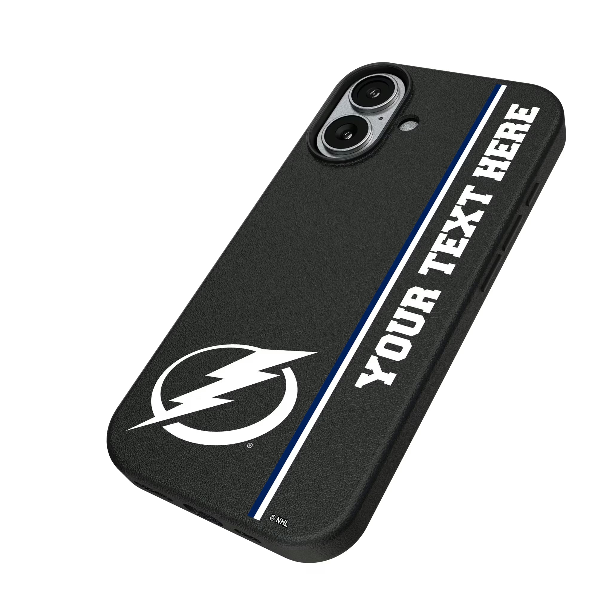 Tampa Bay Lightning Personalized Sidebard iPhone MagSafe Compatible Phone Case for Apple iPhone - Isometric View#Device_iPhone 17