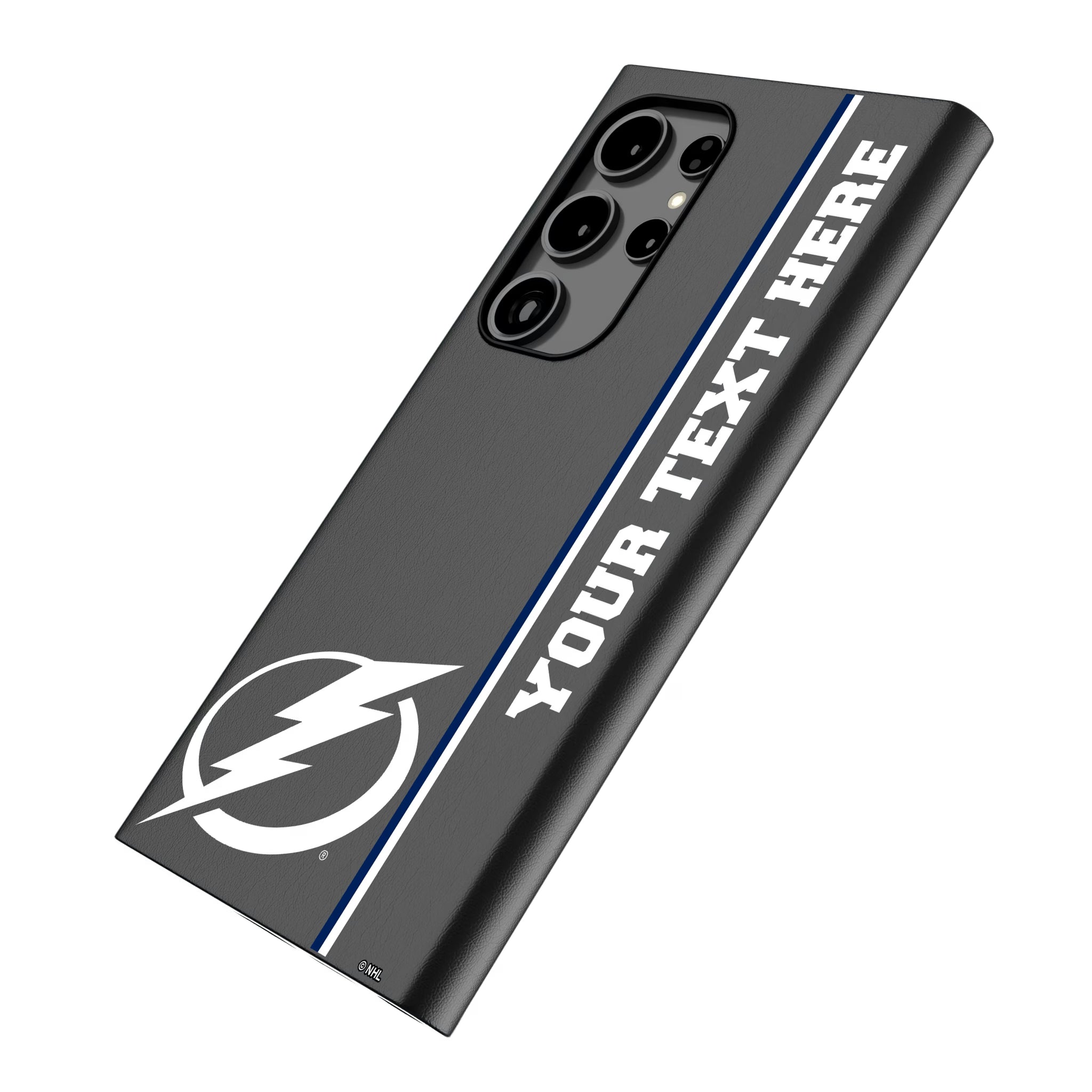 Tampa Bay Lightning Personalized Sidebard Galaxy MagSafe Compatible Phone Case for Samsung Galaxy - Isometric View
