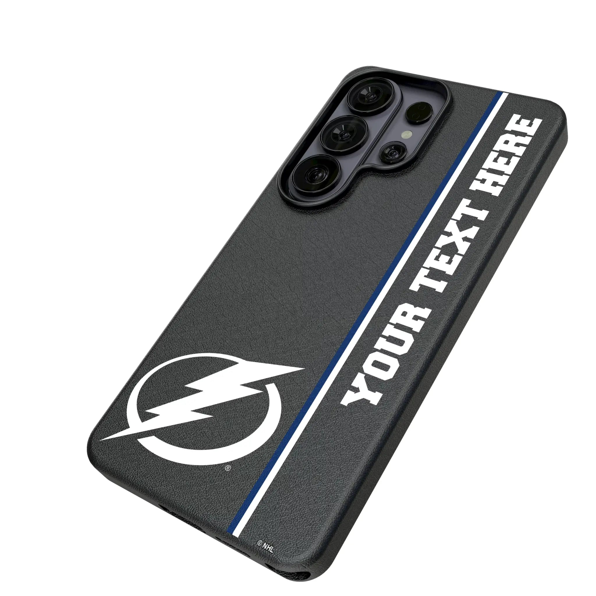 Tampa Bay Lightning Personalized Sidebard Galaxy MagSafe Compatible Phone Case for Samsung Galaxy - Isometric View#Device_Galaxy S26 Ultra