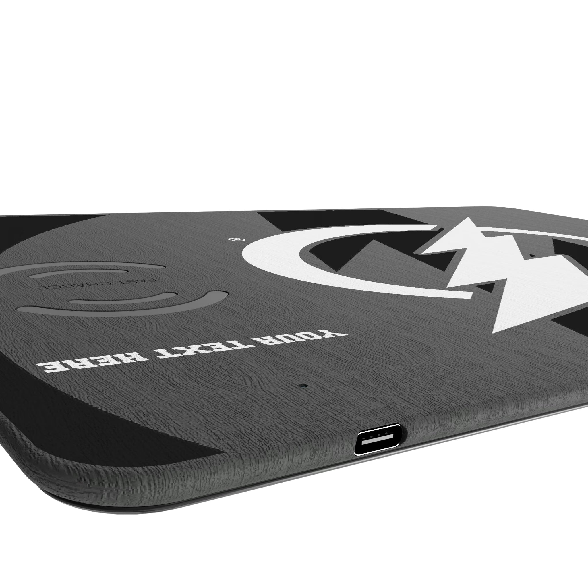Tampa Bay Lightning Personalized Tilt 15-Watt Wireless Charger and Mouse Pad