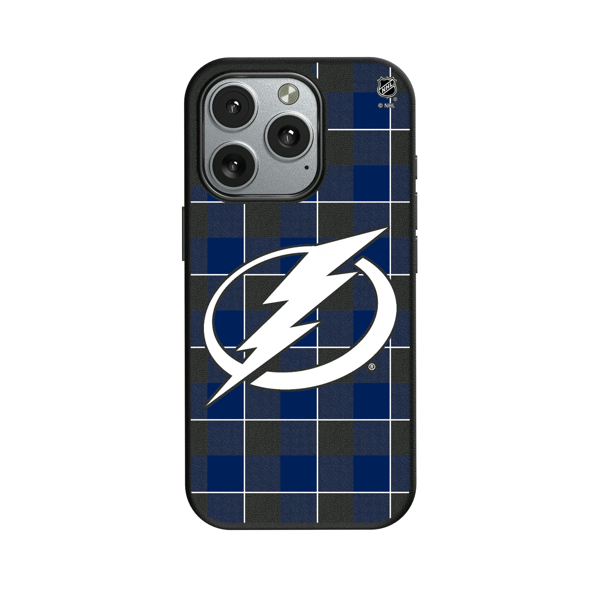 Tampa Bay Lightning Plaid iPhone MagSafe Compatible Phone Case for Apple iPhone