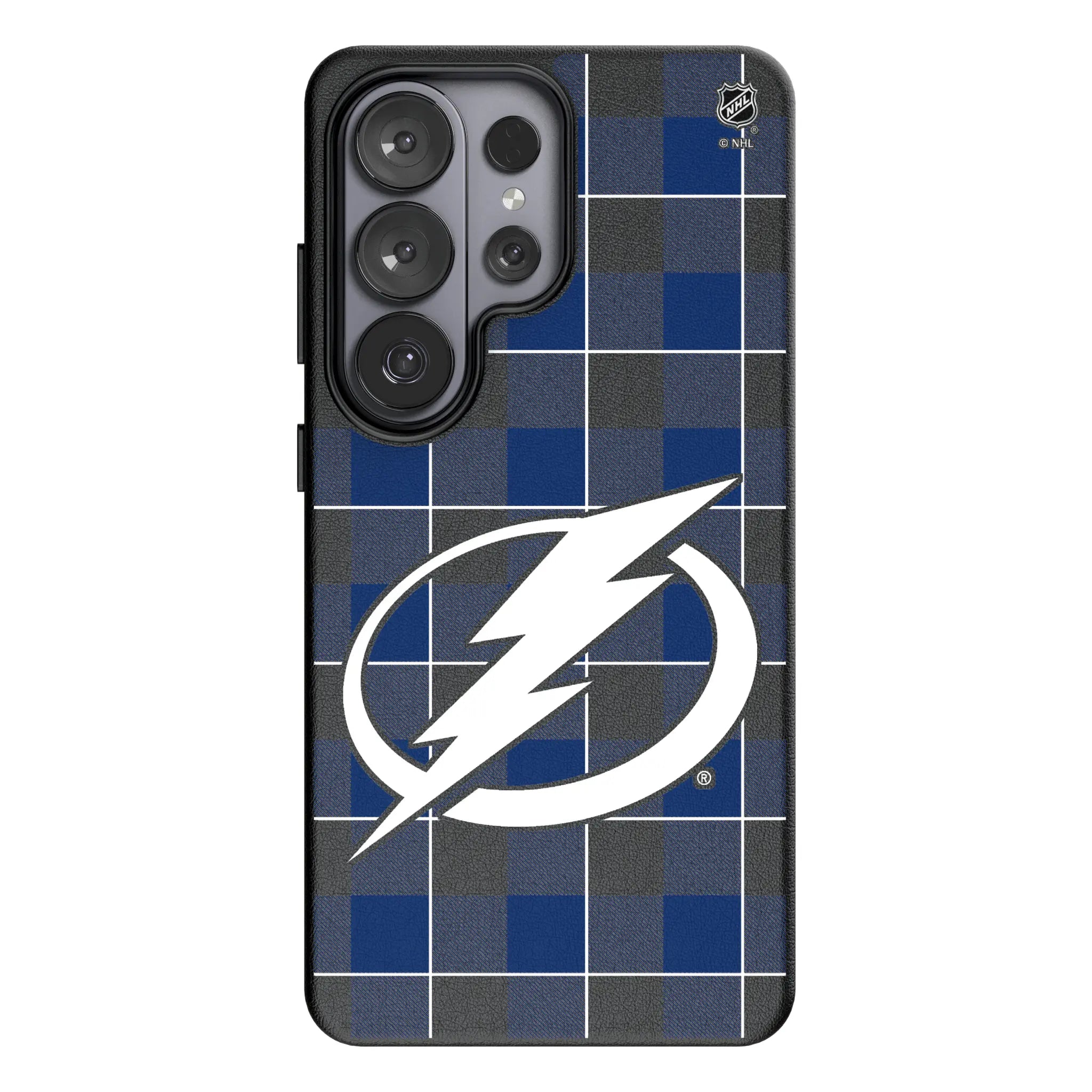 Tampa Bay Lightning Plaid Galaxy MagSafe Compatible Phone Case for Samsung Galaxy#Device_Galaxy S26 Ultra