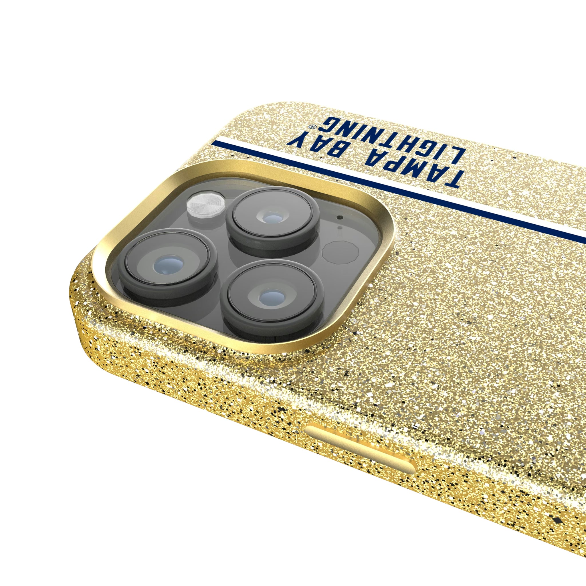Tampa Bay Lightning Sidebar iPhone Bling Phone Case for Apple iPhone - Detail