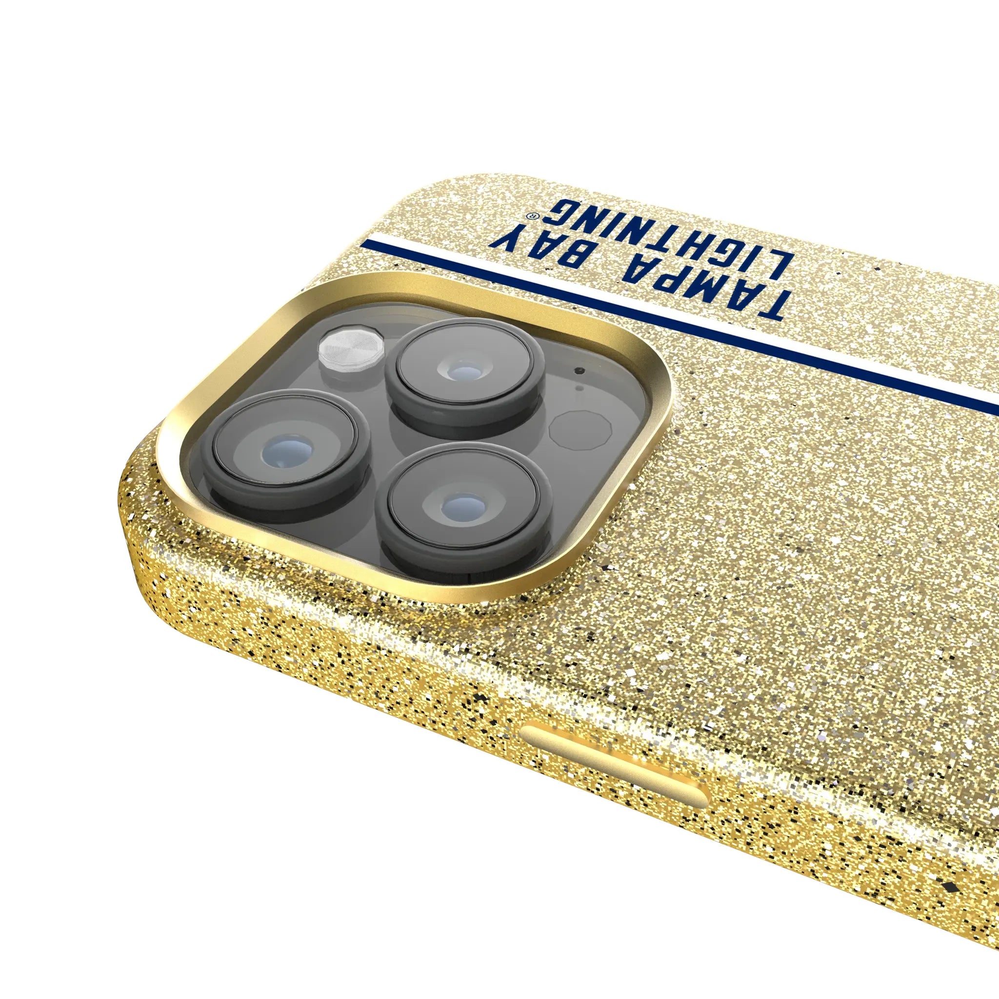 Tampa Bay Lightning Sidebar iPhone Bling Phone Case for Apple iPhone - Detail