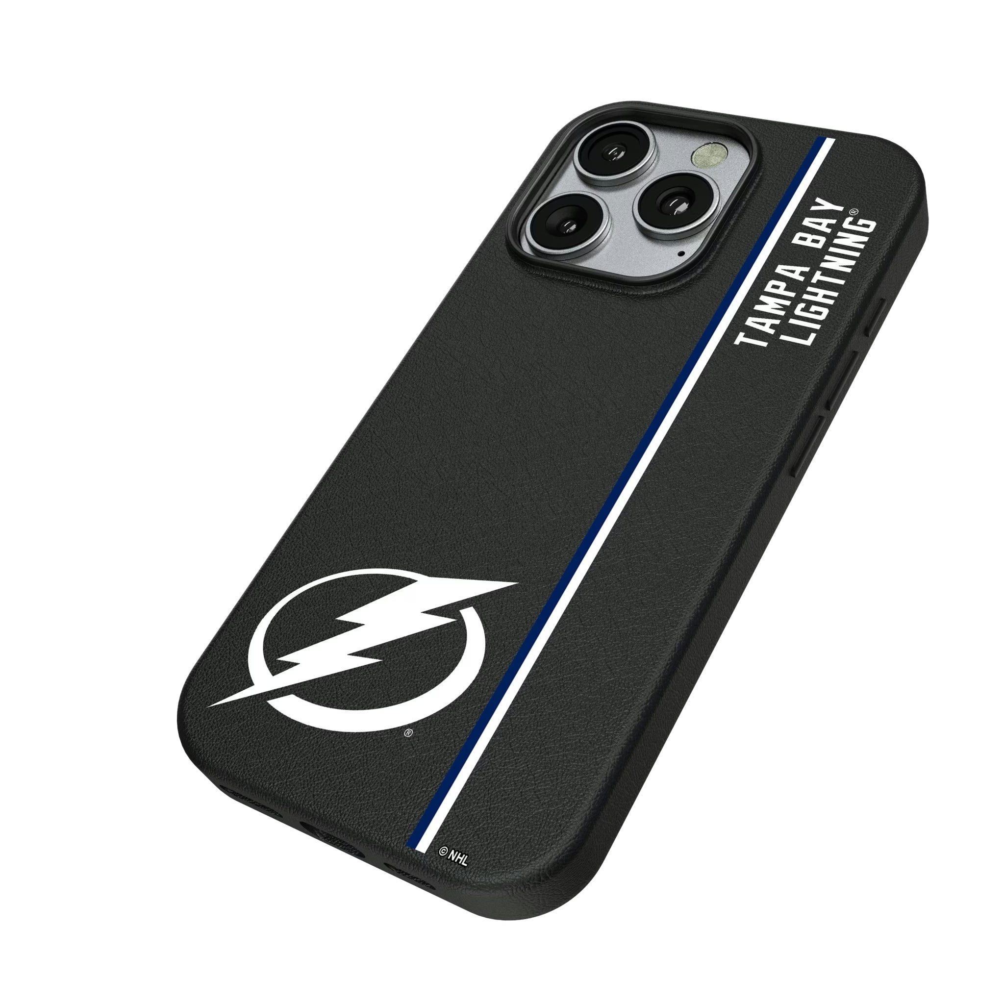 Tampa Bay Lightning Sidebar iPhone MagSafe Compatible Phone Case for Apple iPhone - Isometric View