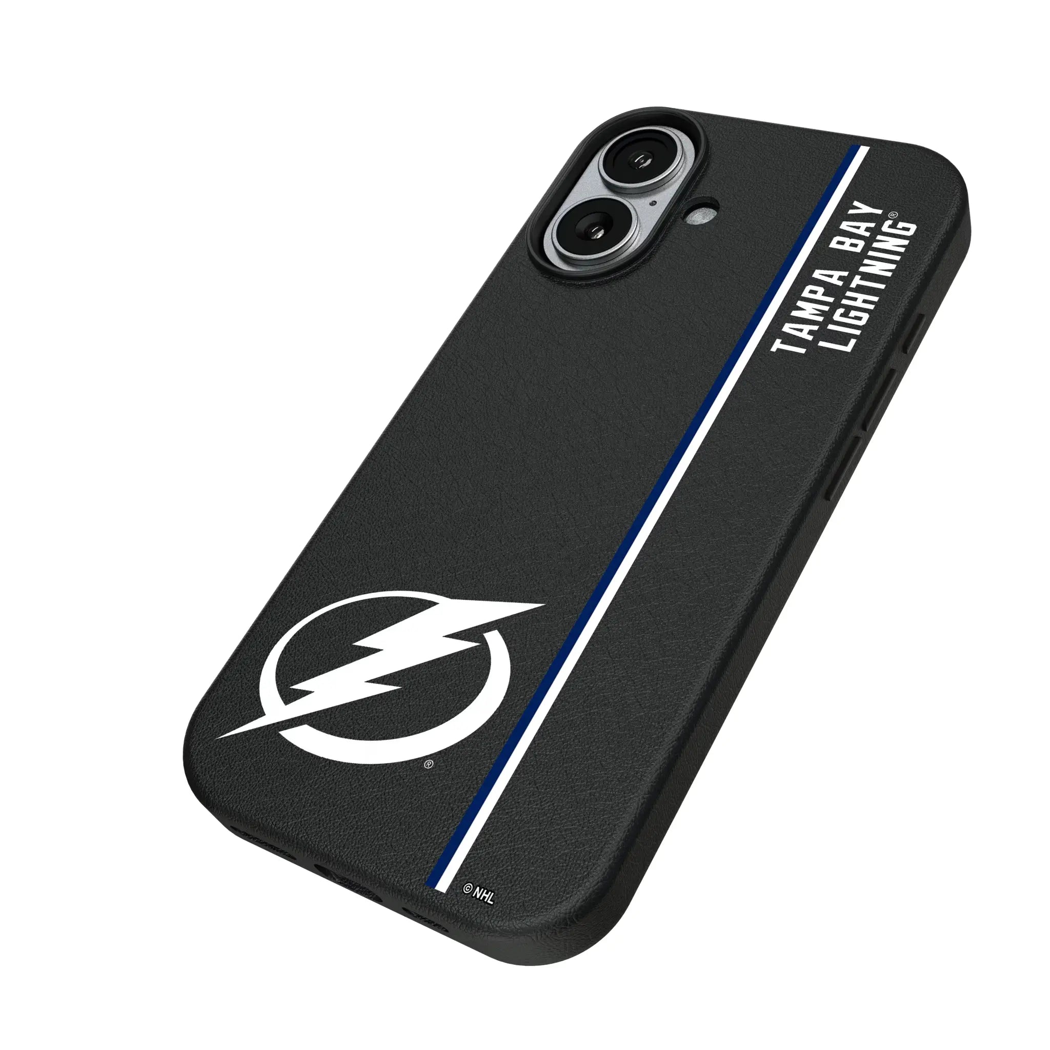 Tampa Bay Lightning Sidebar iPhone MagSafe Compatible Phone Case for Apple iPhone - Isometric View#Device_iPhone 17