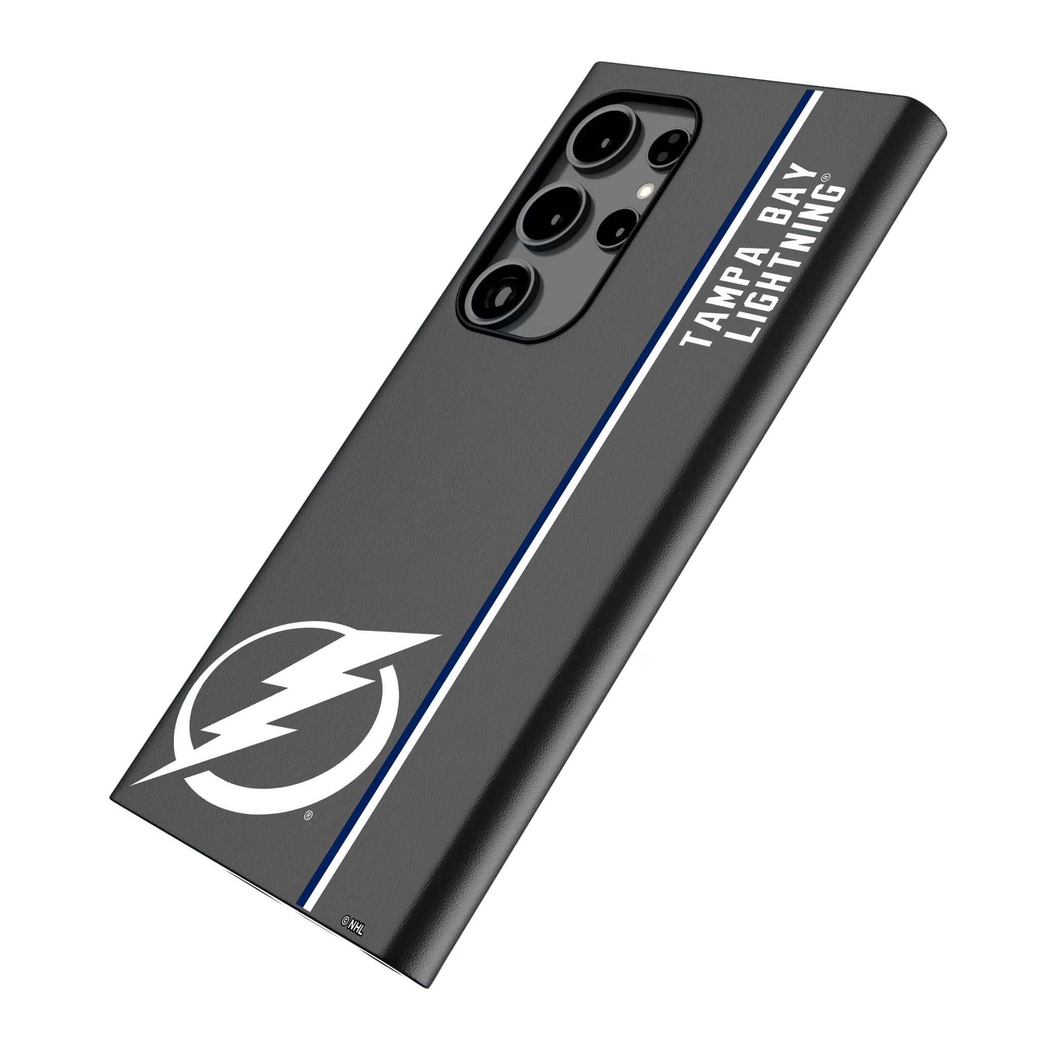 Tampa Bay Lightning Sidebar Galaxy MagSafe Compatible Phone Case for Samsung Galaxy - Isometric View