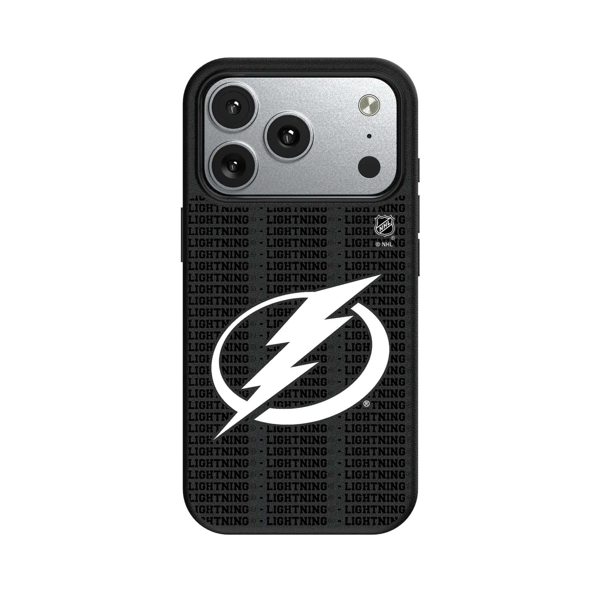 Tampa Bay Lightning Text Backdrop iPhone MagSafe Compatible Phone Case for Apple iPhone#Device_iPhone 17 Pro