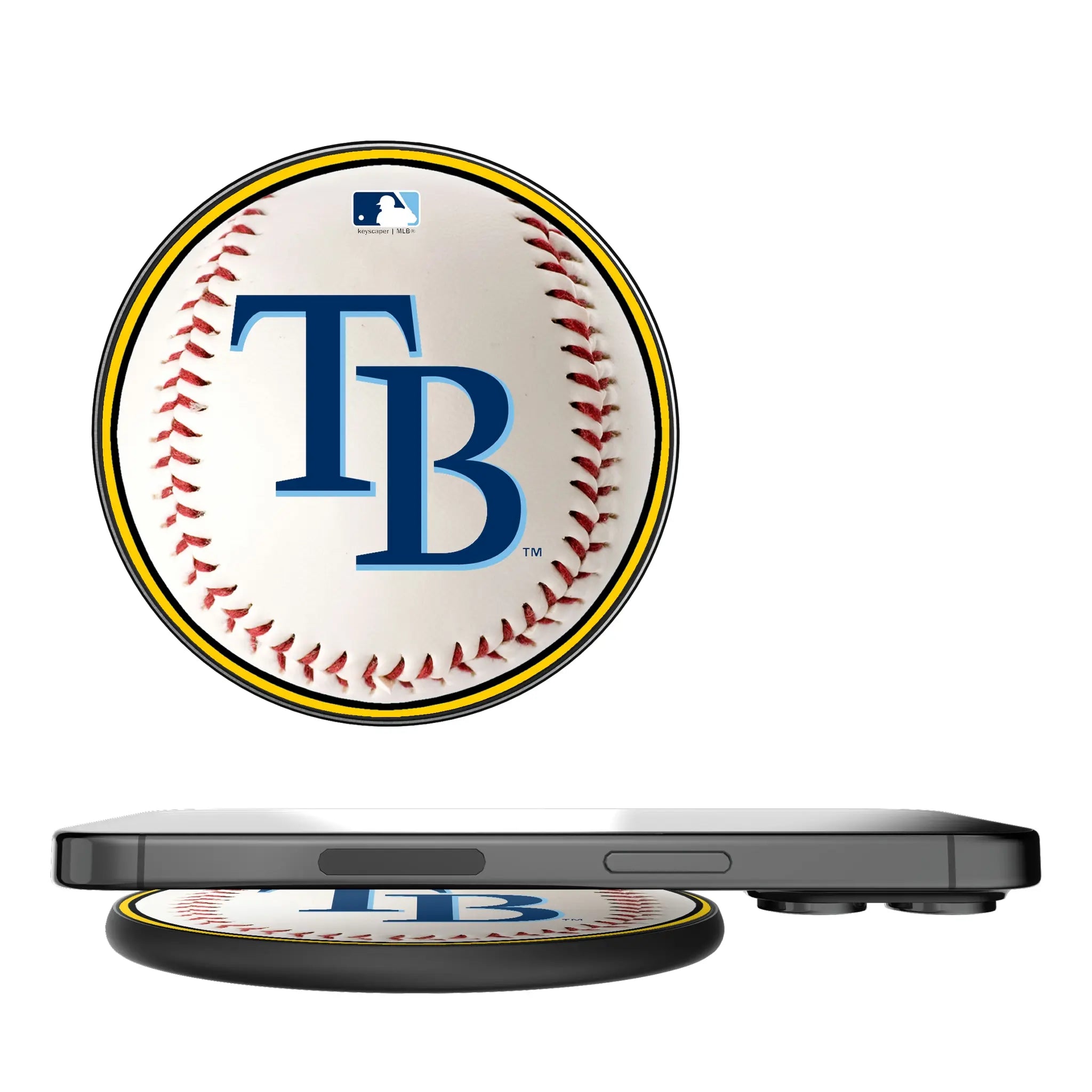 Tampa Bay Rays Baseball 15-Watt Wireless Charger