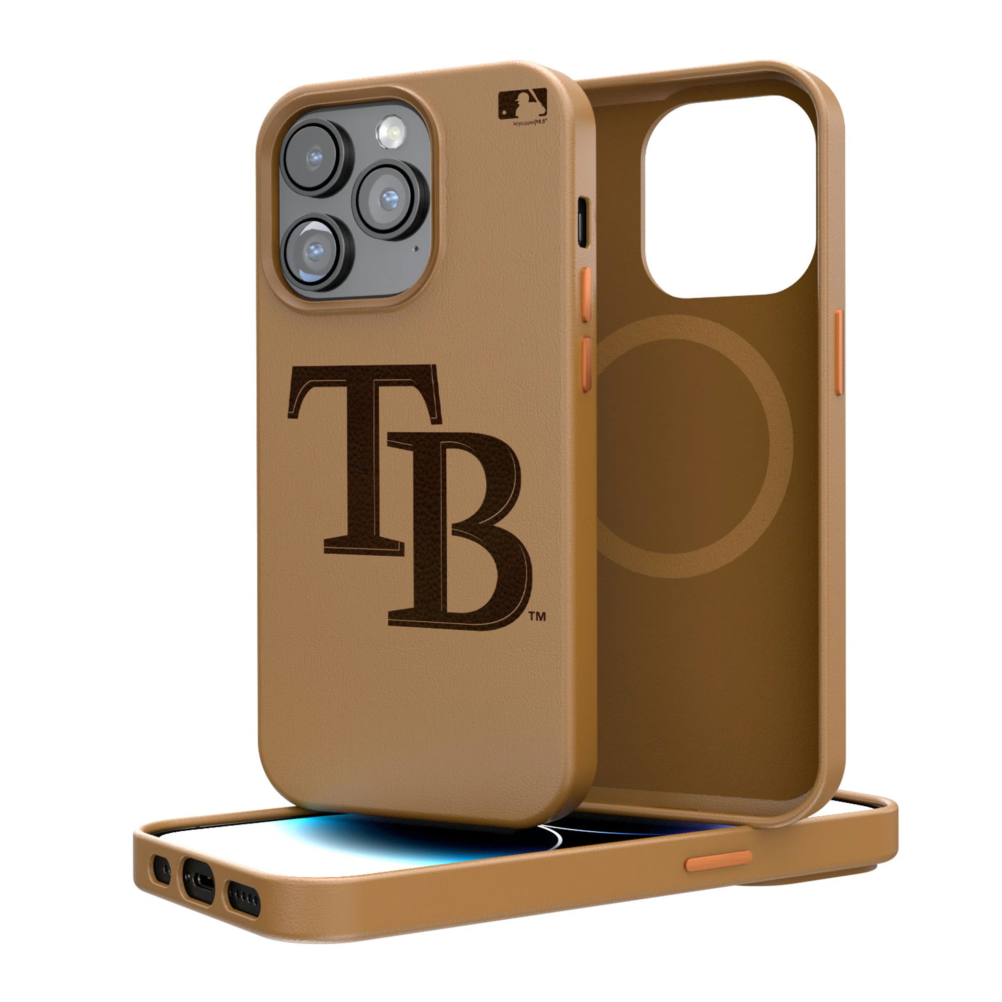 Tampa Bay Rays Burn iPhone MagSafe Compatible Phone Case for Apple iPhone