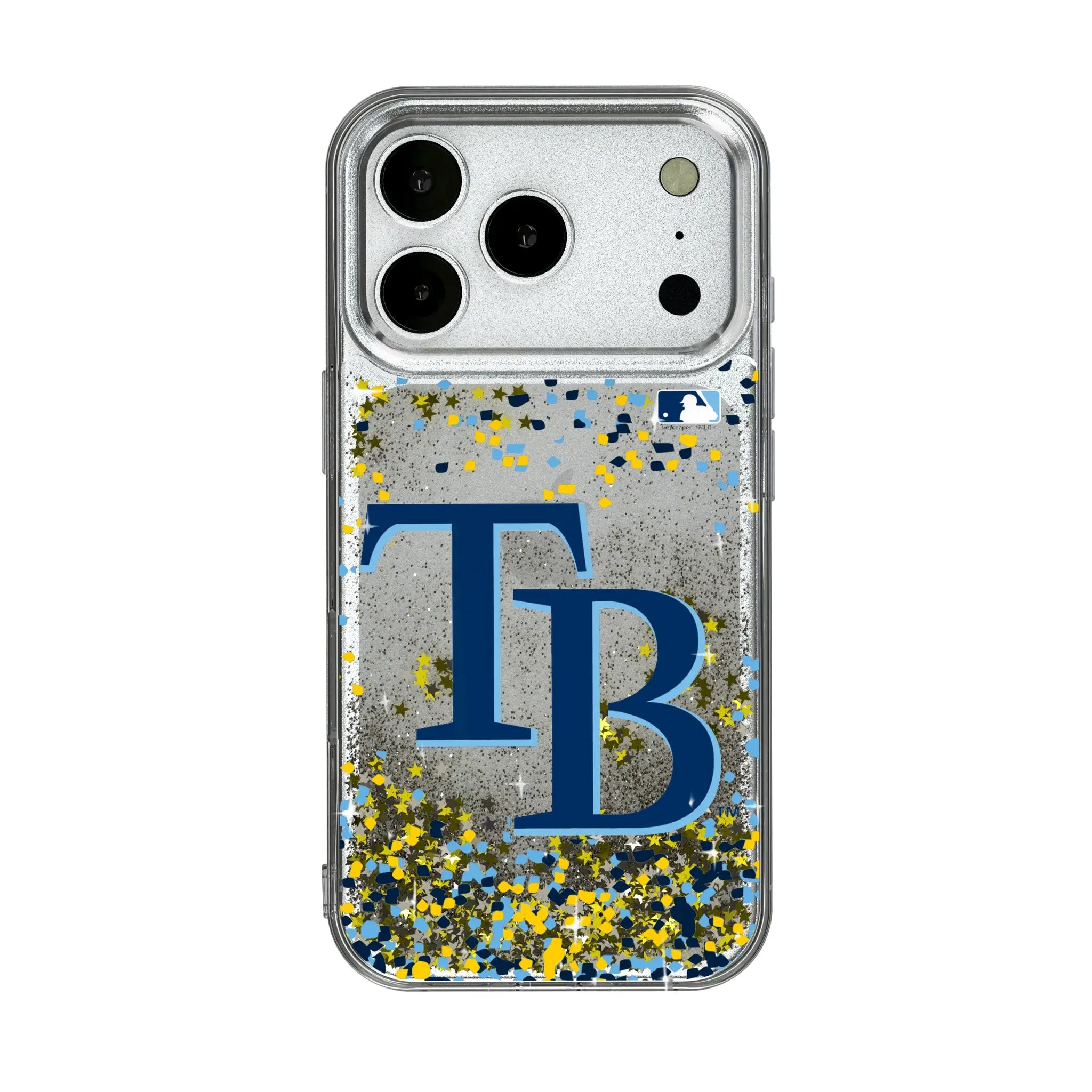Tampa Bay Rays Confetti iPhone Glitter Phone Case for Apple iPhone