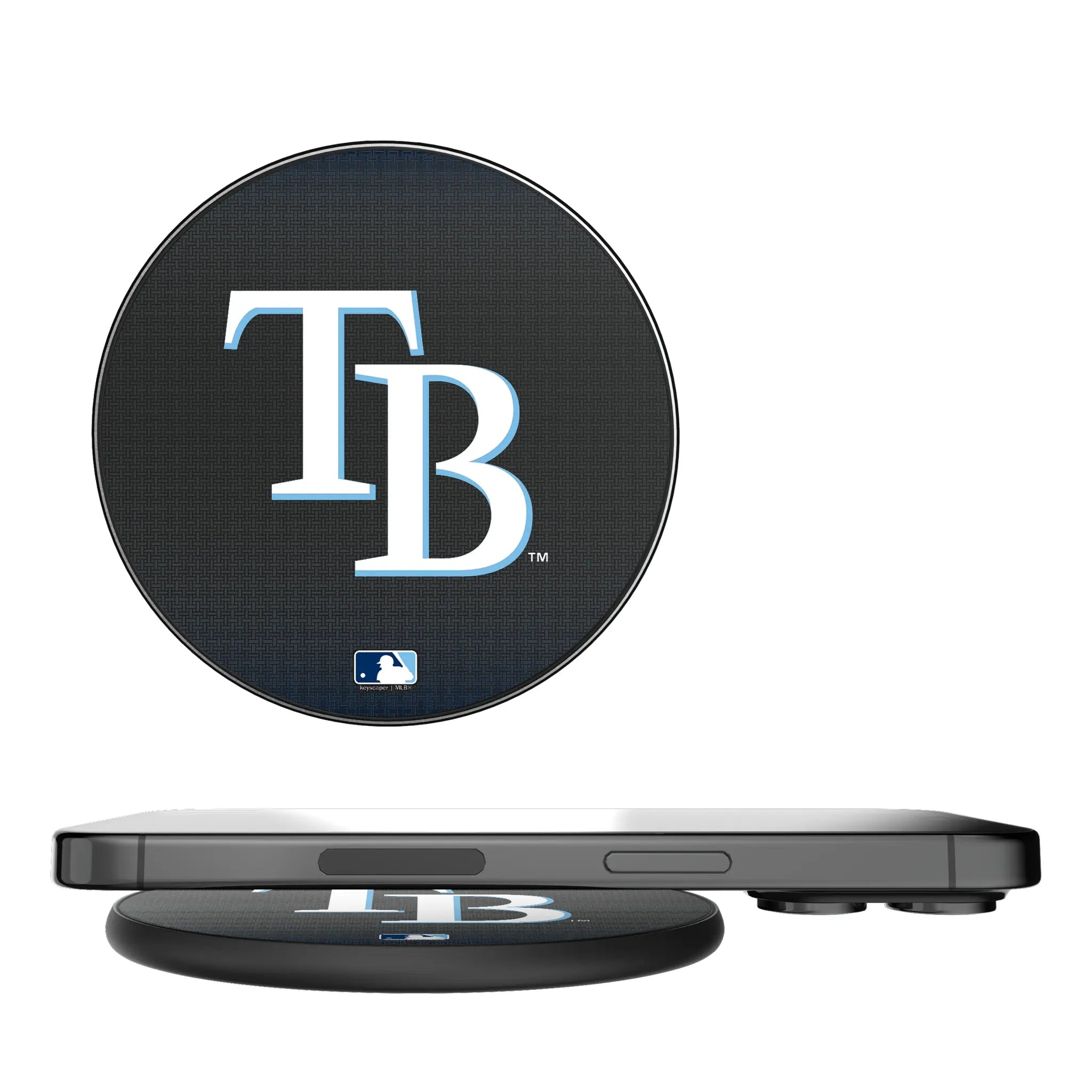 Tampa Bay Rays Linen 15-Watt Wireless Charger