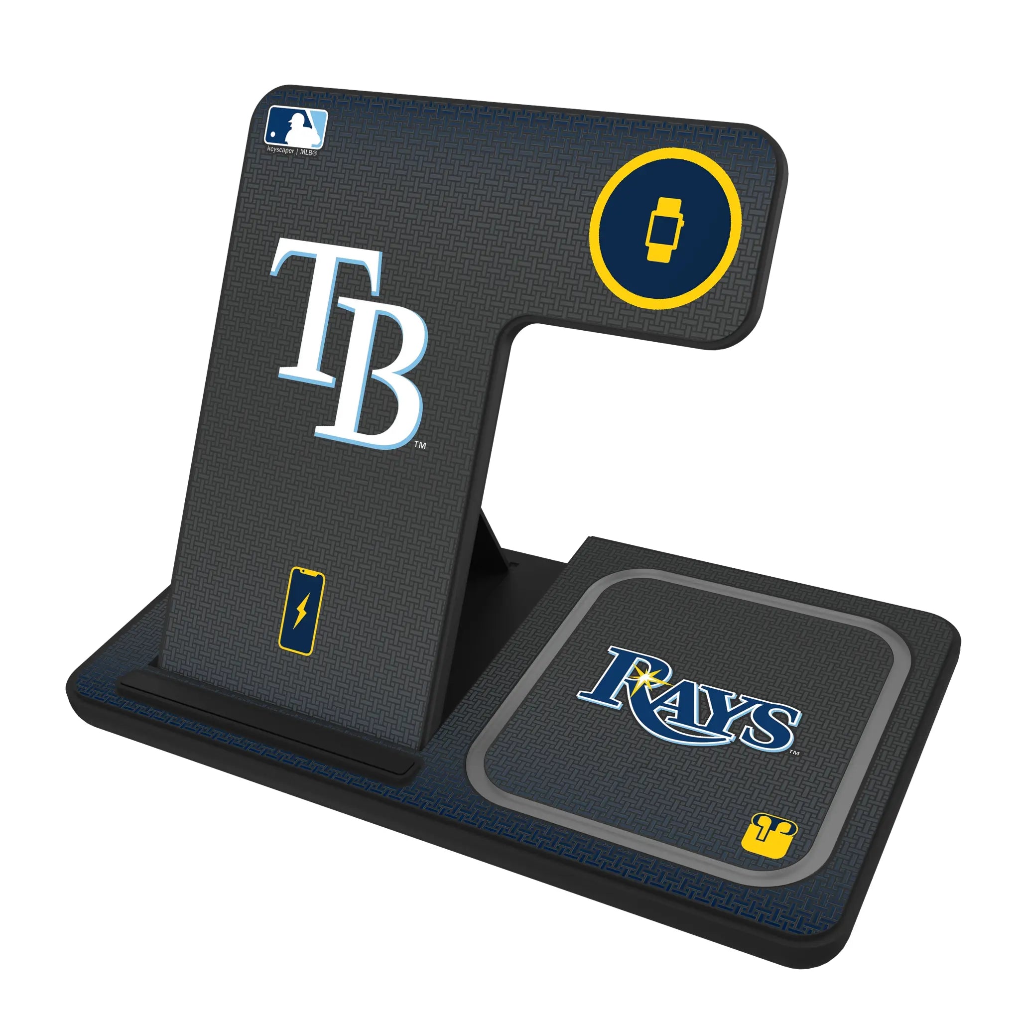 Tampa Bay Rays Linen 3 in 1 Charging Station