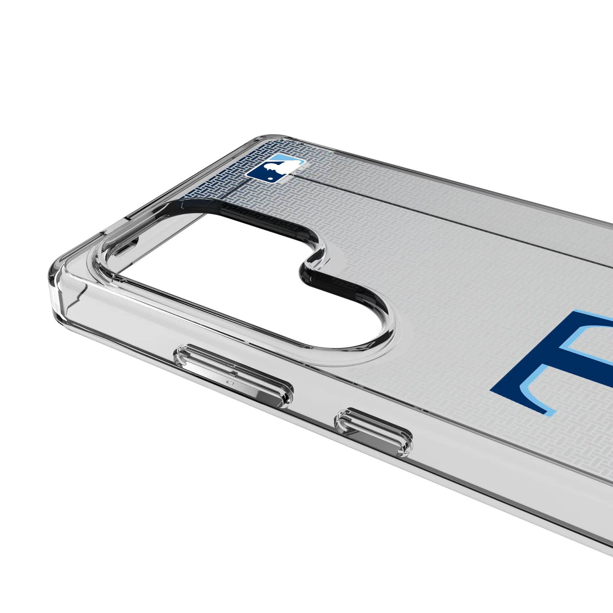 Tampa Bay Rays Linen Galaxy Clear Phone Case for Samsung Galaxy - Detail#Device_Galaxy S25 Ultra