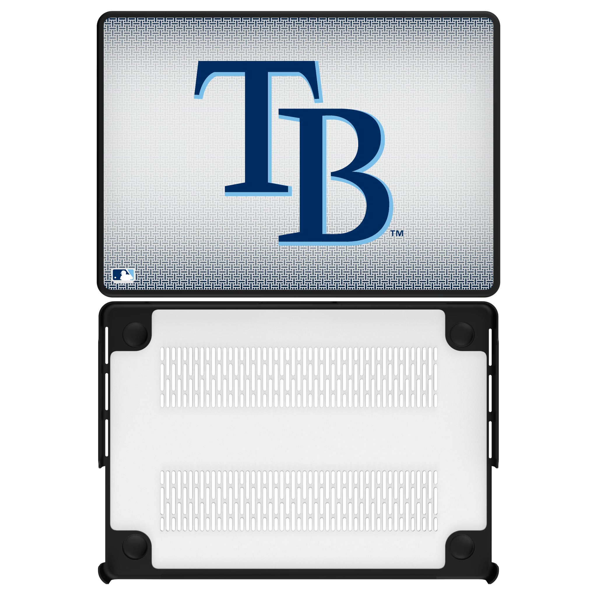 Tampa Bay Rays Linen MacBook Laptop Case for Apple MacBook#Device_MacBook Pro (14-inch, 2021) / MacBook Pro (14-inch, 2023) / MacBook Pro (14-inch, 2024)