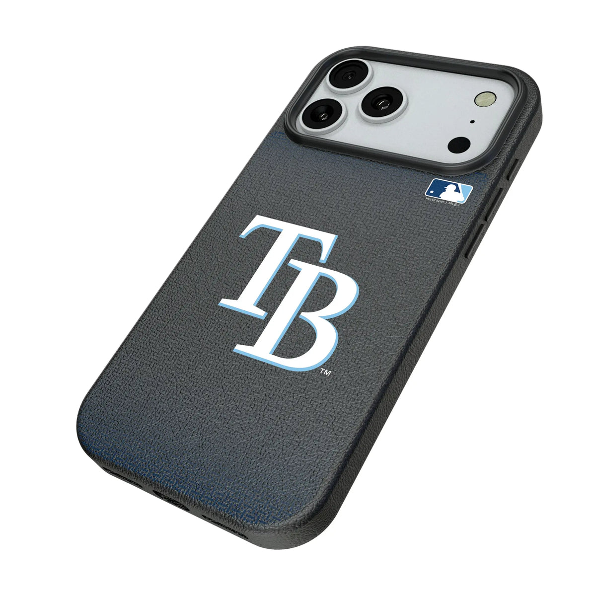 Tampa Bay Rays Linen iPhone MagSafe Compatible Phone Case for Apple iPhone - Isometric View#Device_iPhone 18 Pro Max