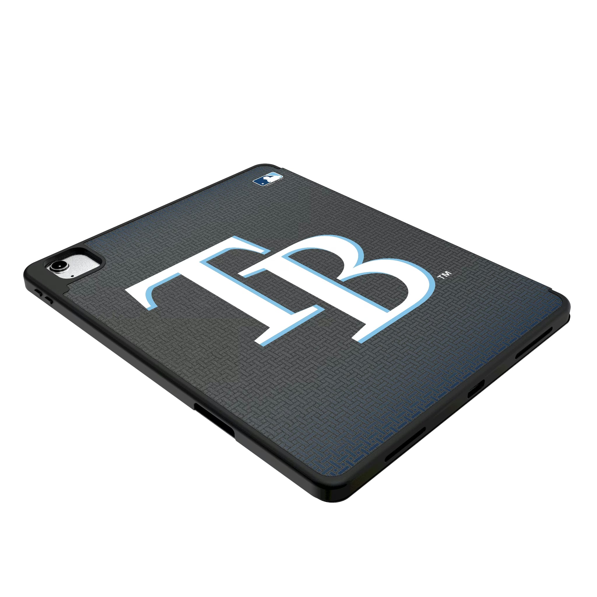 Tampa Bay Rays Linen iPad Tablet Case for Apple iPad - Isometric View
