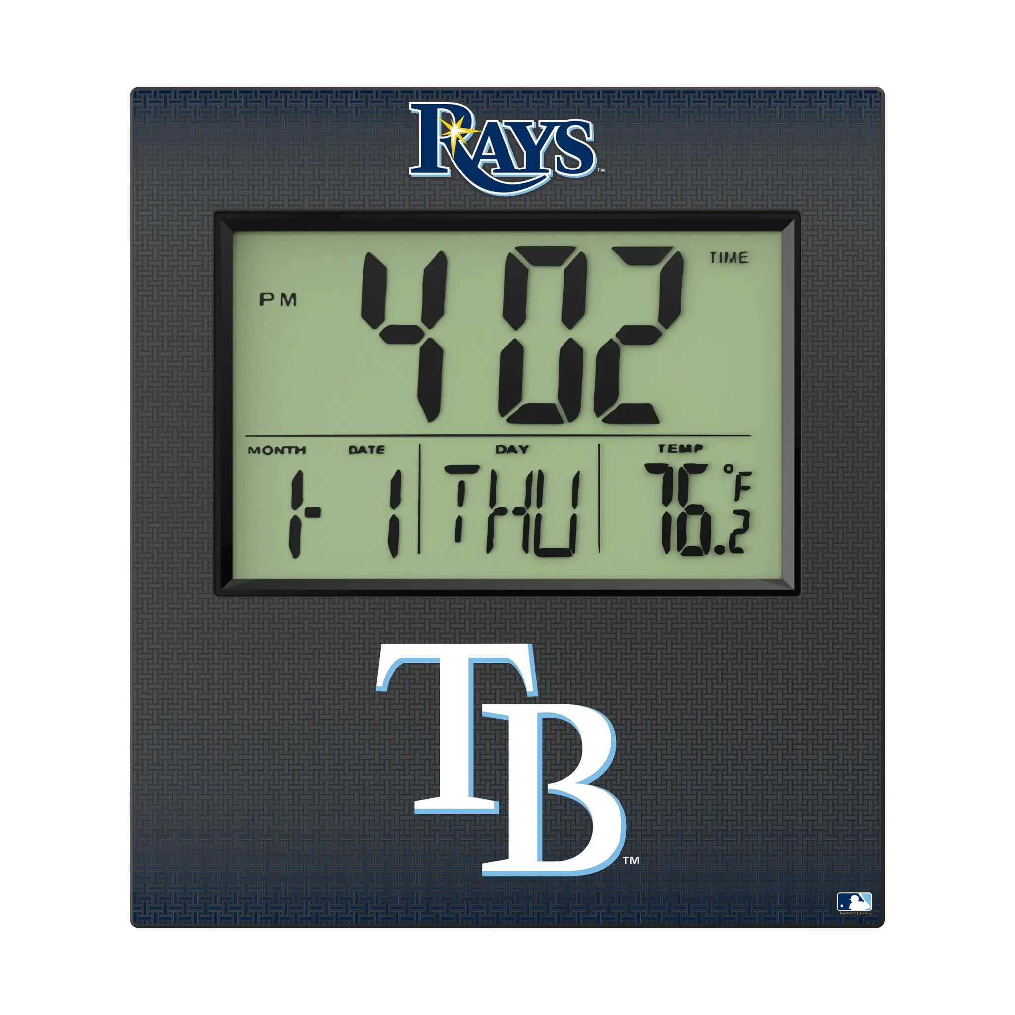 Tampa Bay Rays Linen Wall Clock