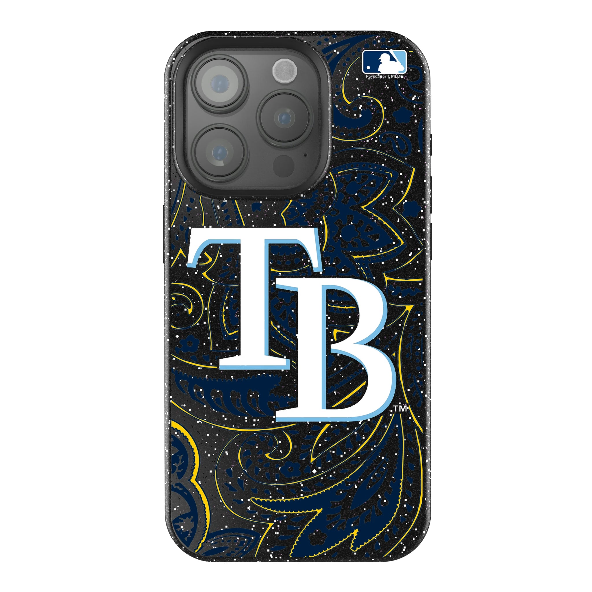 Tampa Bay Rays Paisley iPhone Bling Phone Case for Apple iPhone